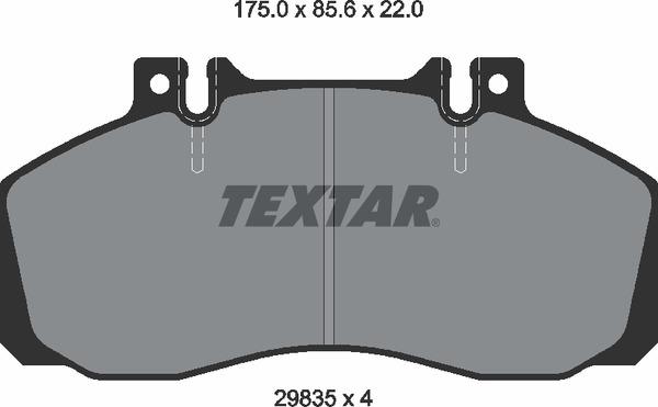 Колодки гальмівні (передні) MB 609-814/Vario (Teves)
