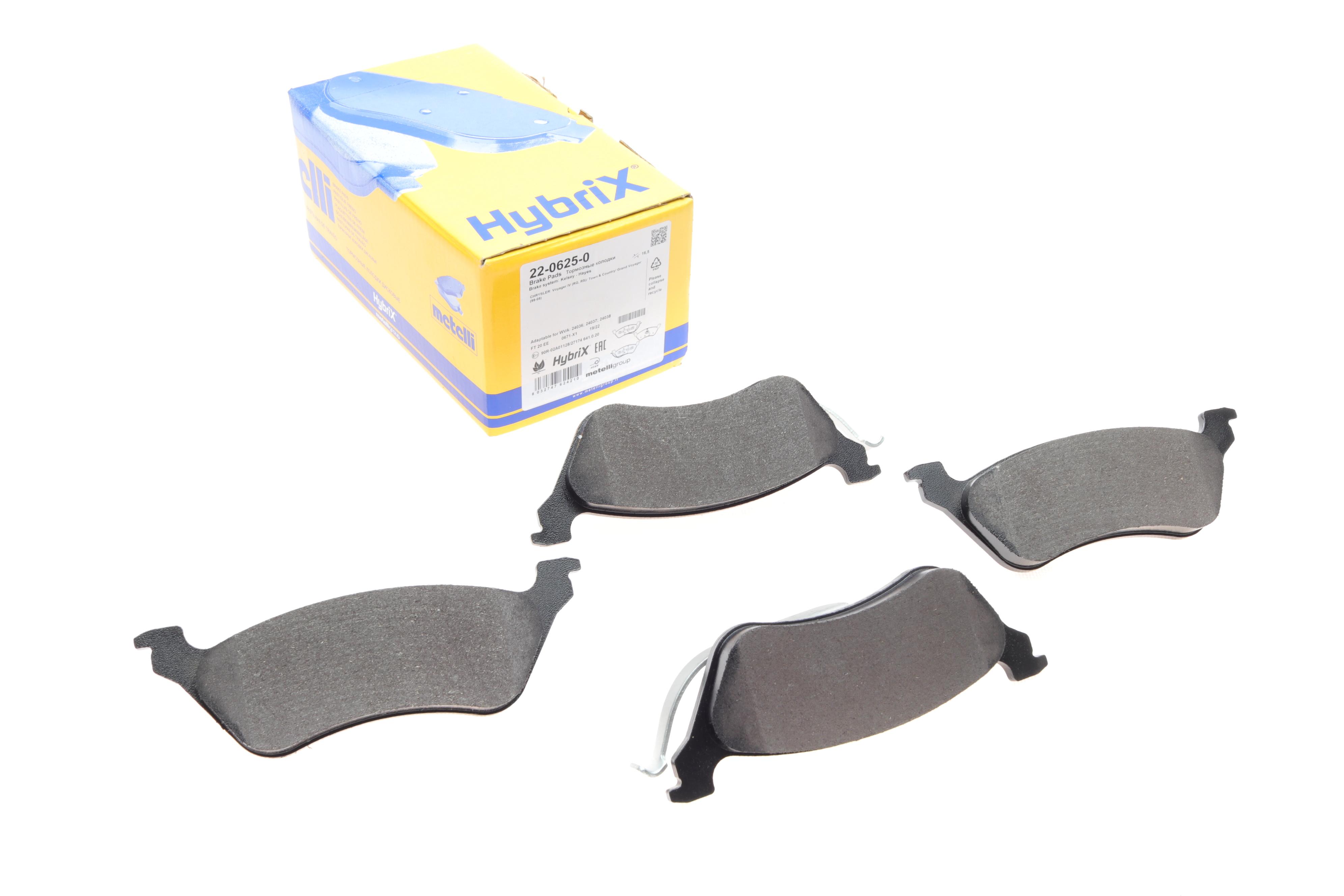 Колодки гальмівні (задні) Chrysler Voyager IV 00-08