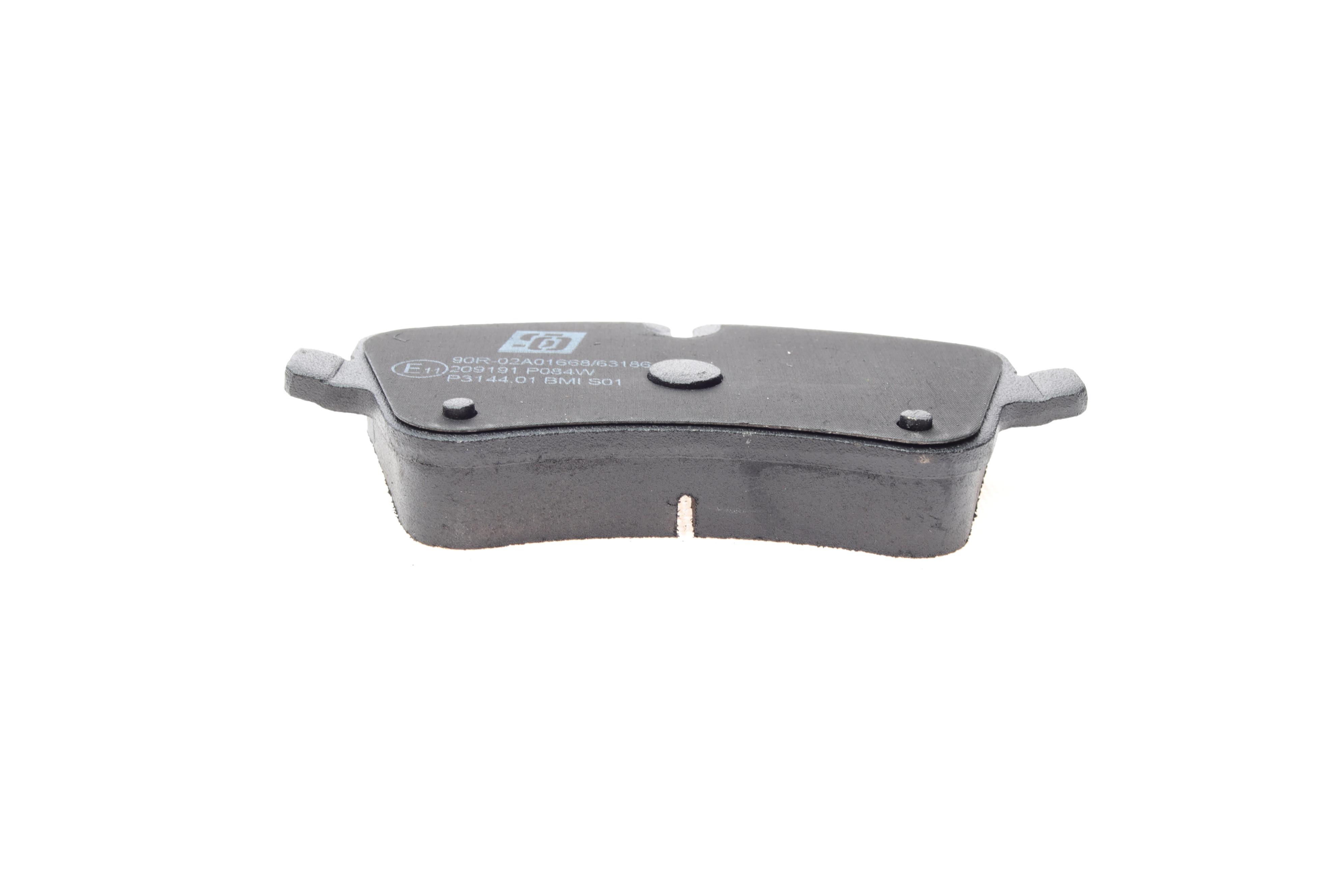 Колодки гальмівні (передні) MB C-class (W203/CL203/S203)/CLK-class (C209)/SLK-class (R171) 00-11