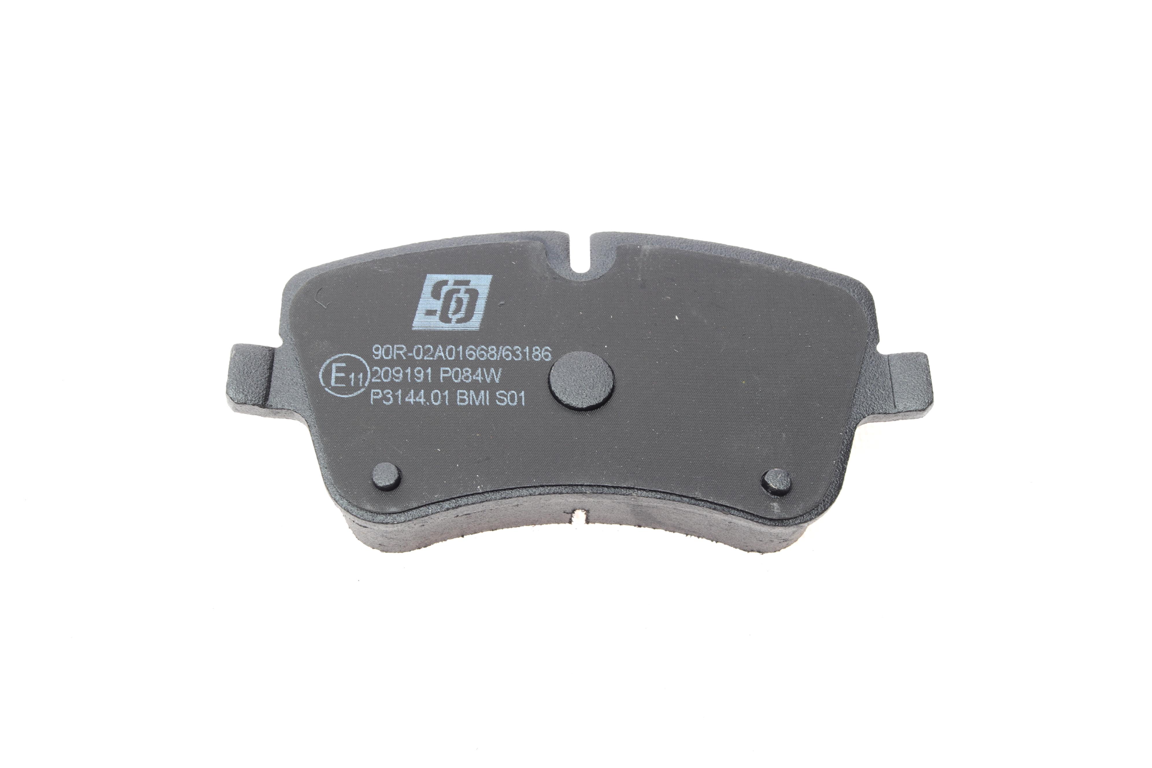 Колодки гальмівні (передні) MB C-class (W203/CL203/S203)/CLK-class (C209)/SLK-class (R171) 00-11