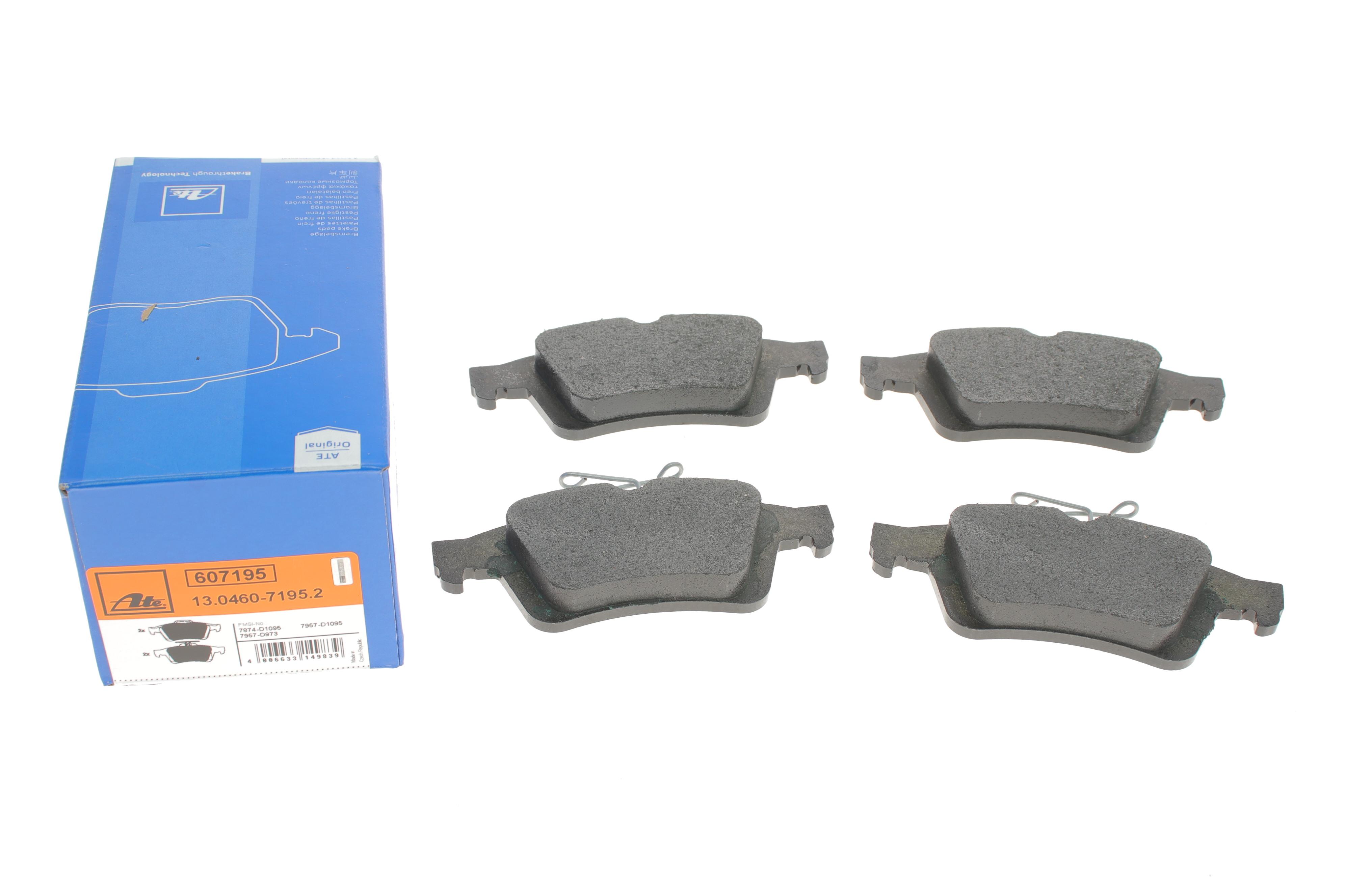 Колодки гальмівні (задні) Ford Connect 02-