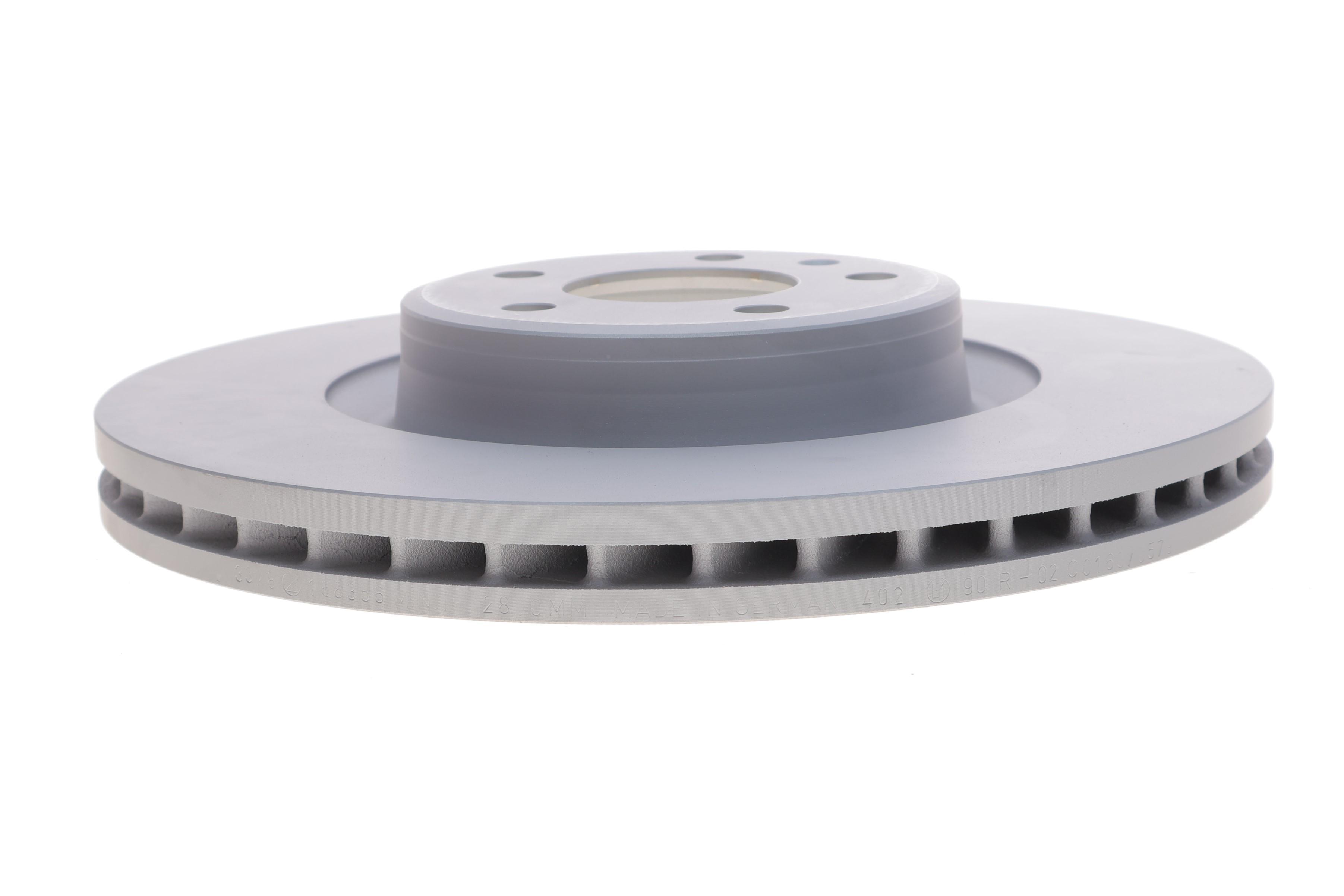 Диск гальмівний (передній) Audi A4/A5/Q5 15- (338х30) (з покриттям) (вент.)