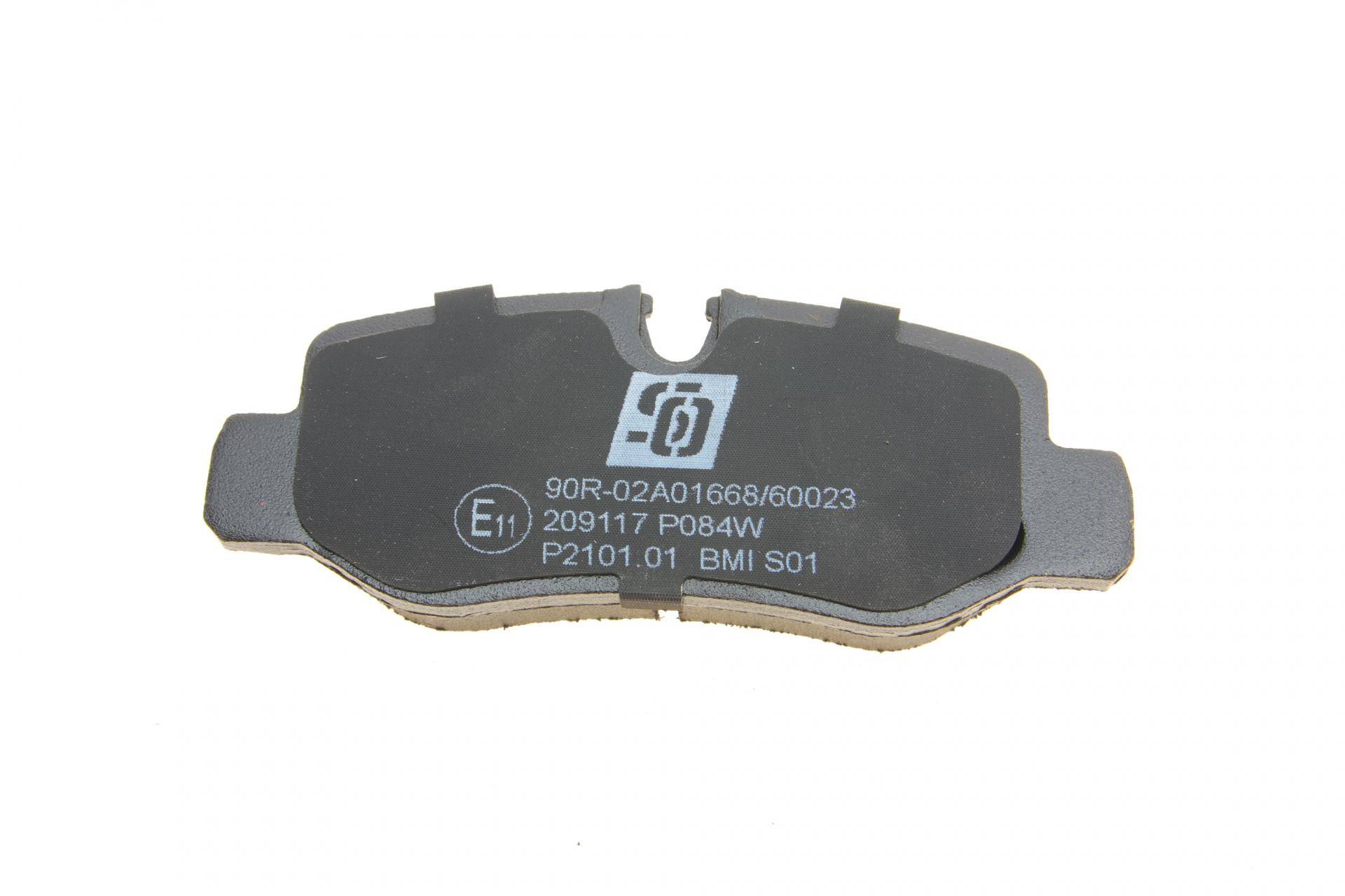 Колодки гальмівні (задні) MB Vito (W447) 14- (Brembo)