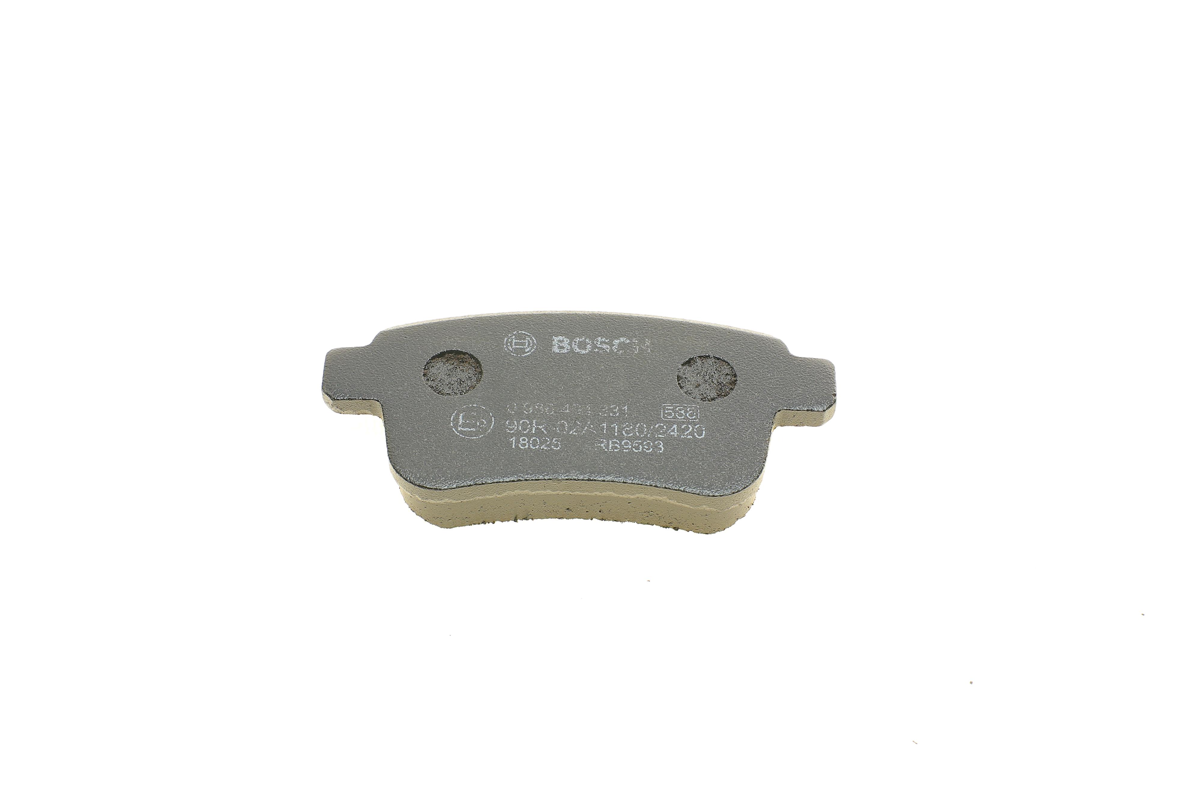 Комплект гальмівних колодок (задніх) Renault Kangoo 08-/MB Citan 12-