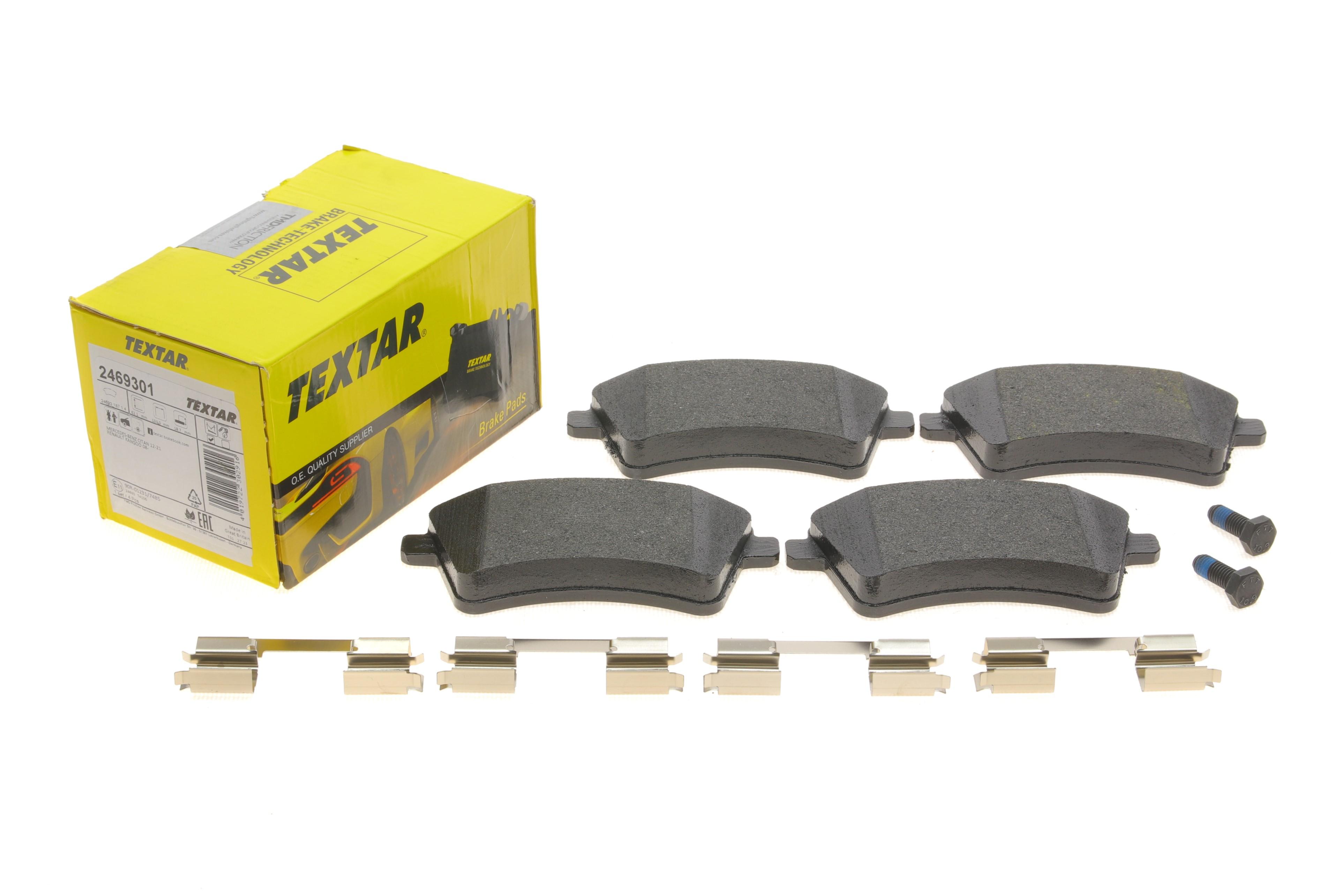 Колодки гальмівні (передні) Renault Kangoo 08- (TRW) Q+