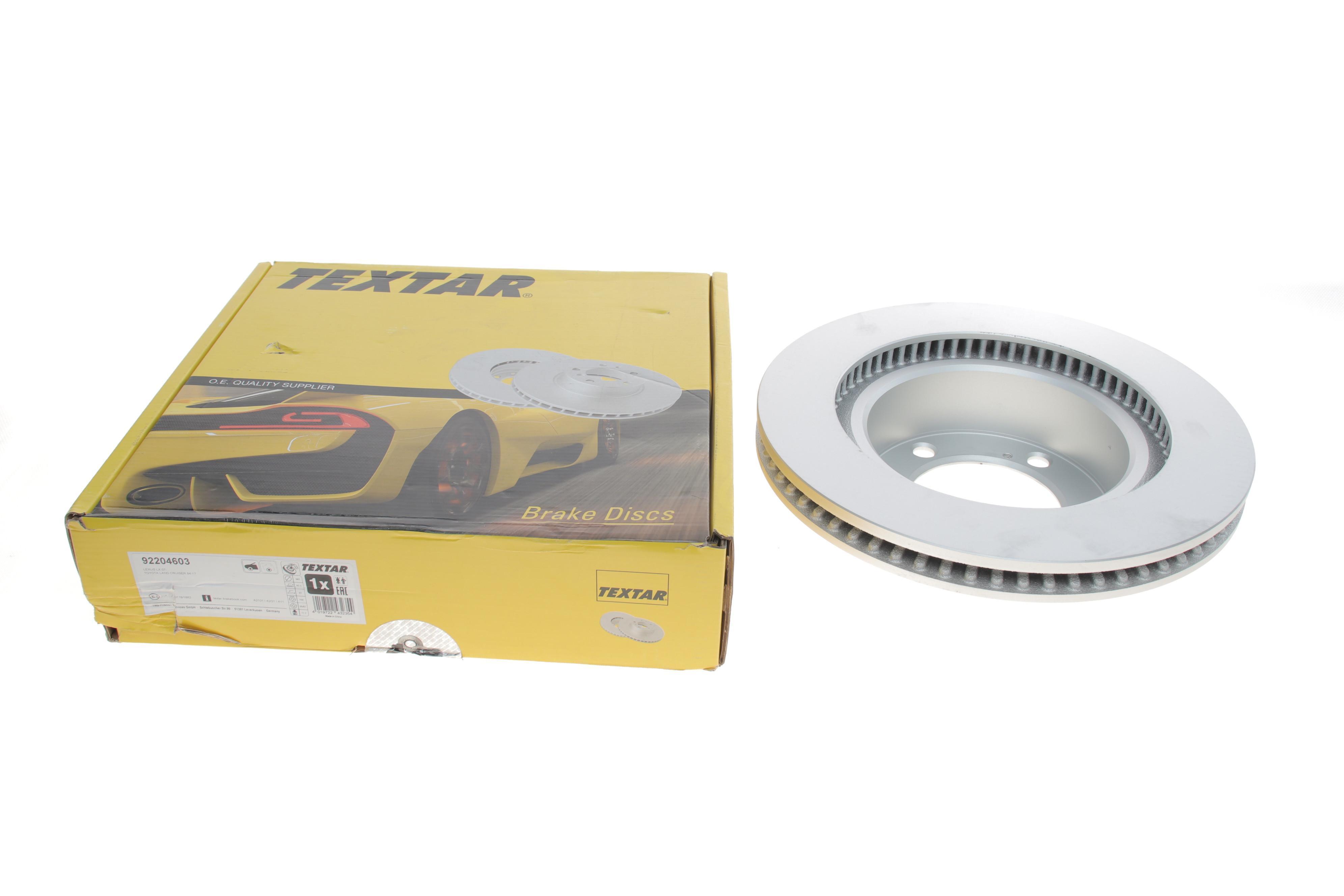 Диск гальмівний (передній) Toyota Land Cruiser 200 4.5 D/4.6/4.7 V8 (340х32) PRO