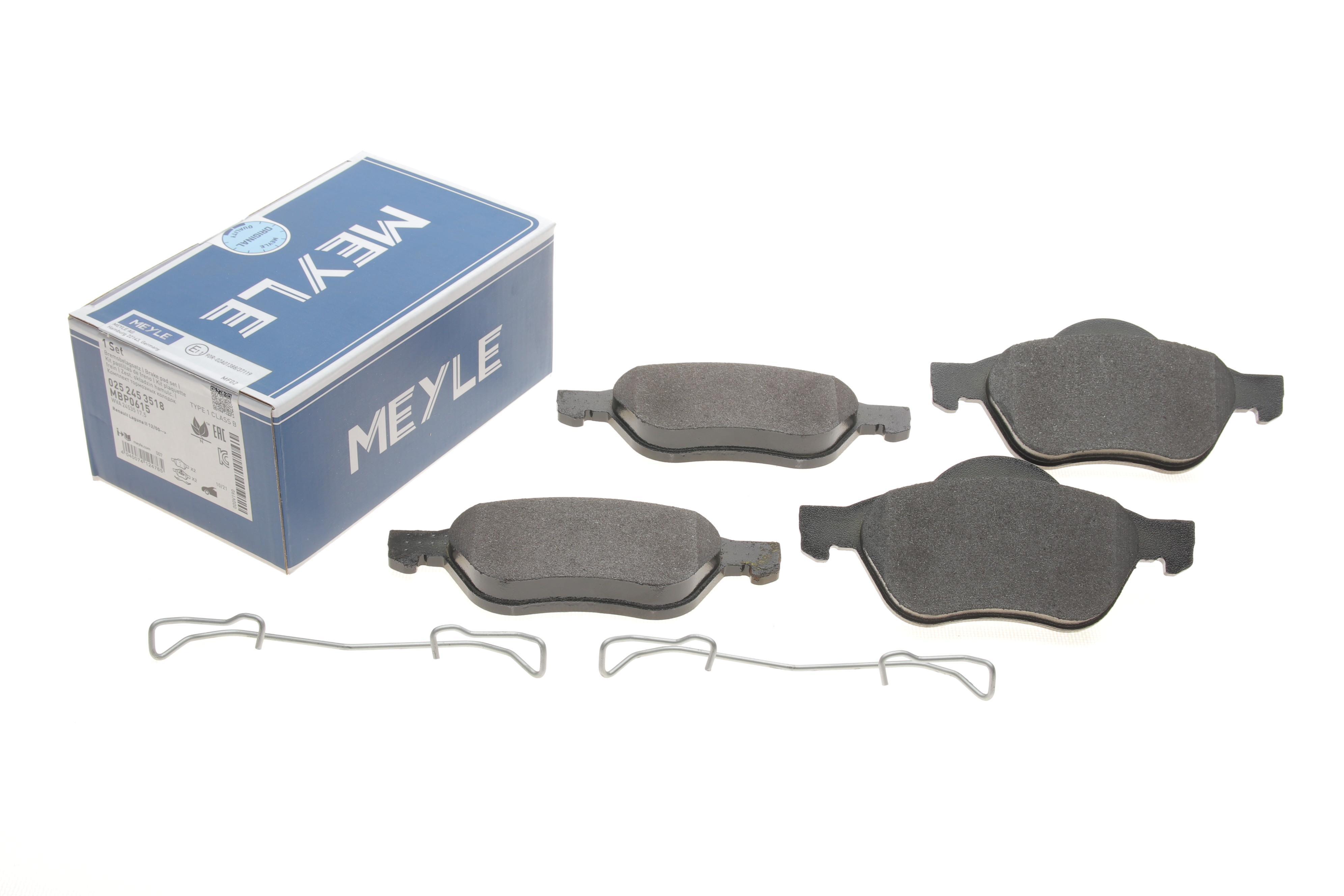 Колодки гальмівні (передні) Renault Megane II/Scenic II 1.4-2.0D 02-