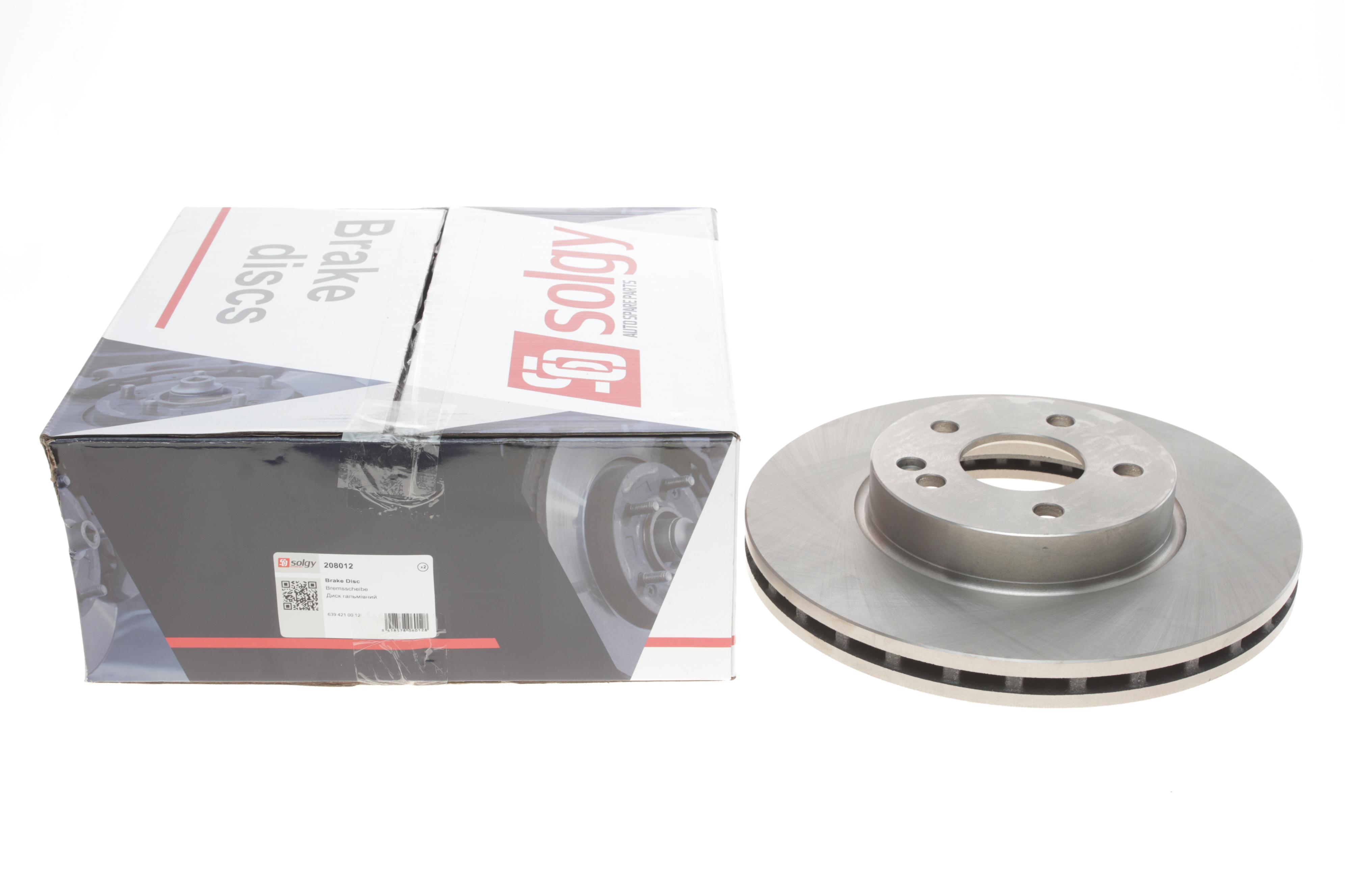 Диск гальмівний (передній) MB Vito (W639) 03- (300x28)