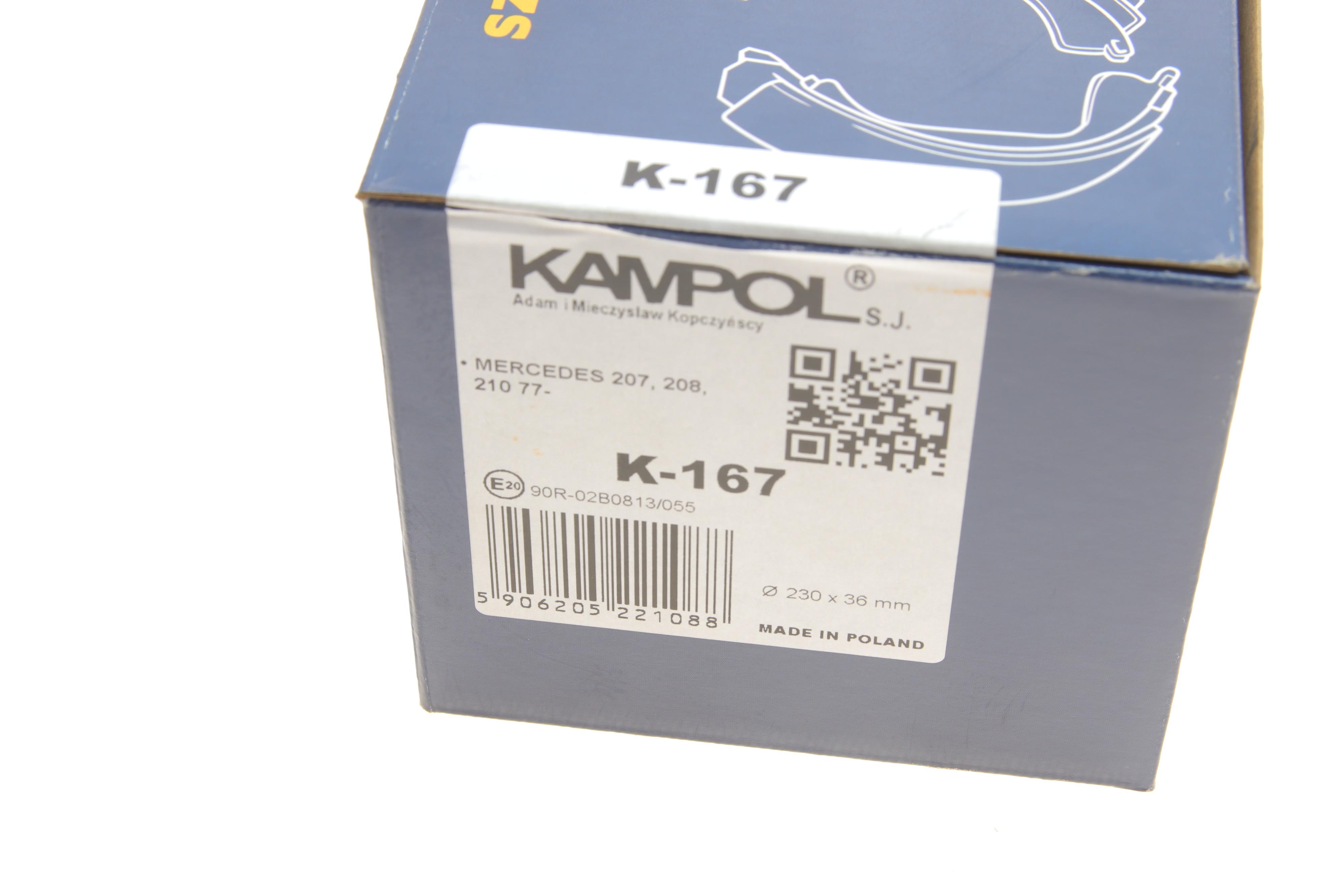 Колодки гальмівні (задні) MB 207-210D (барабанні)