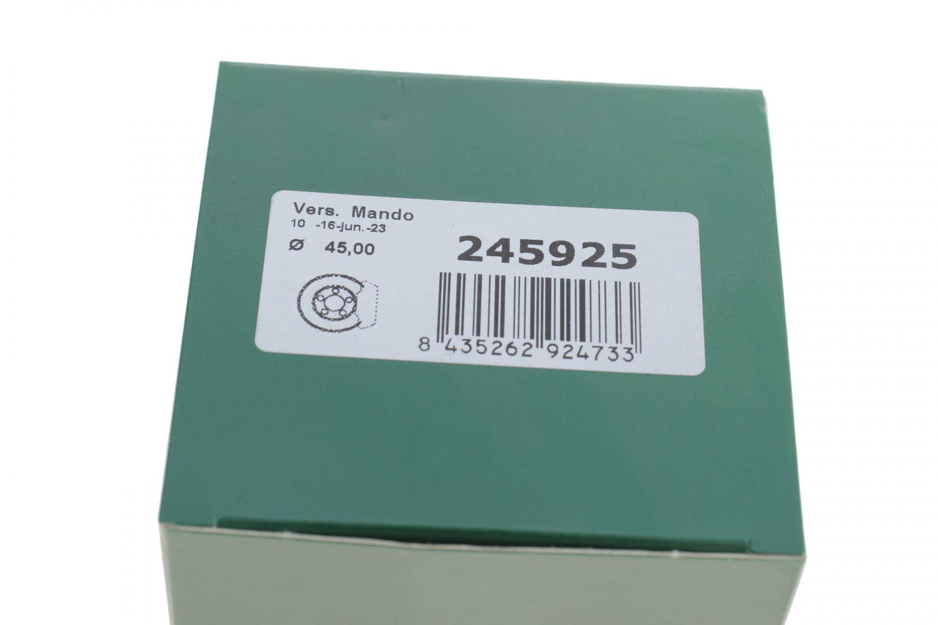 Ремкомплект супорта (переднього) Hyundai Santa Fe/Kia Sorento 06- (d=45mm) (+2 поршня) (Mando)