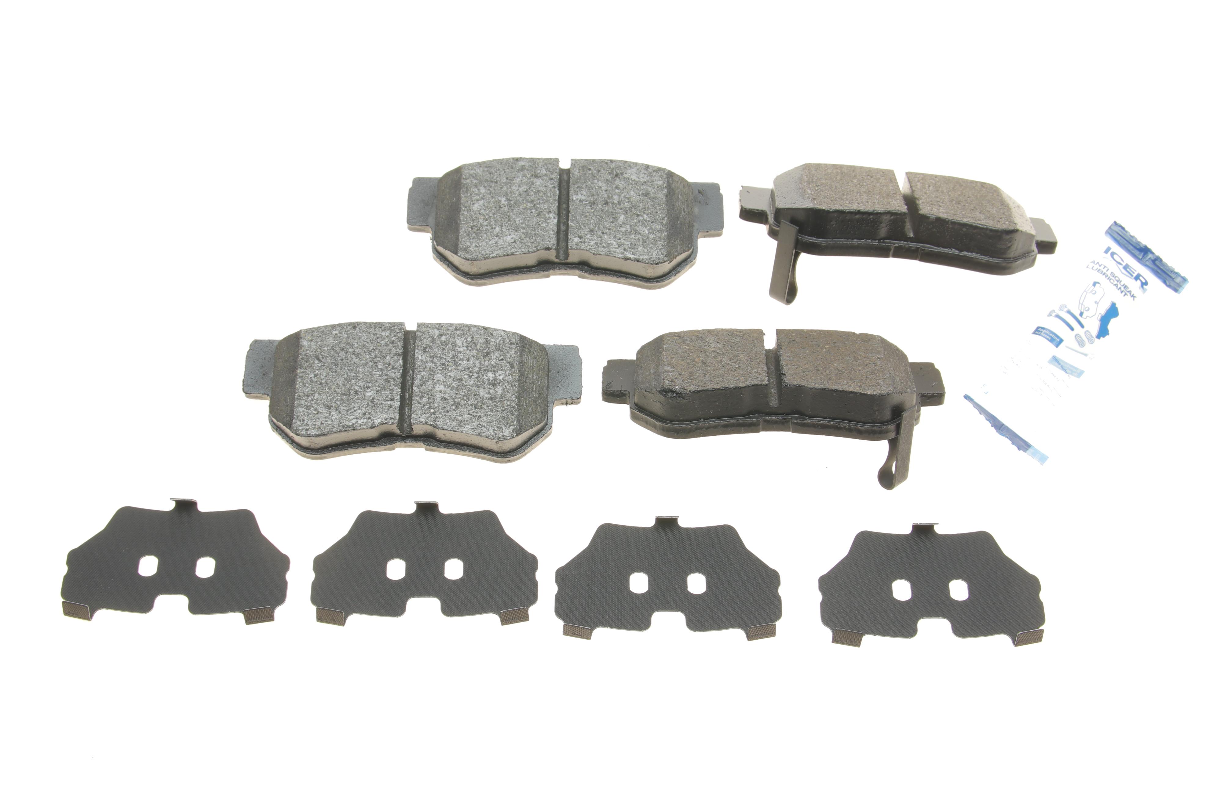 Колодки гальмівні (задні) Hyundai Tucson 04-/Santa Fe/Getz/Sonata 98-12/Kia Sportage/Carens 04-