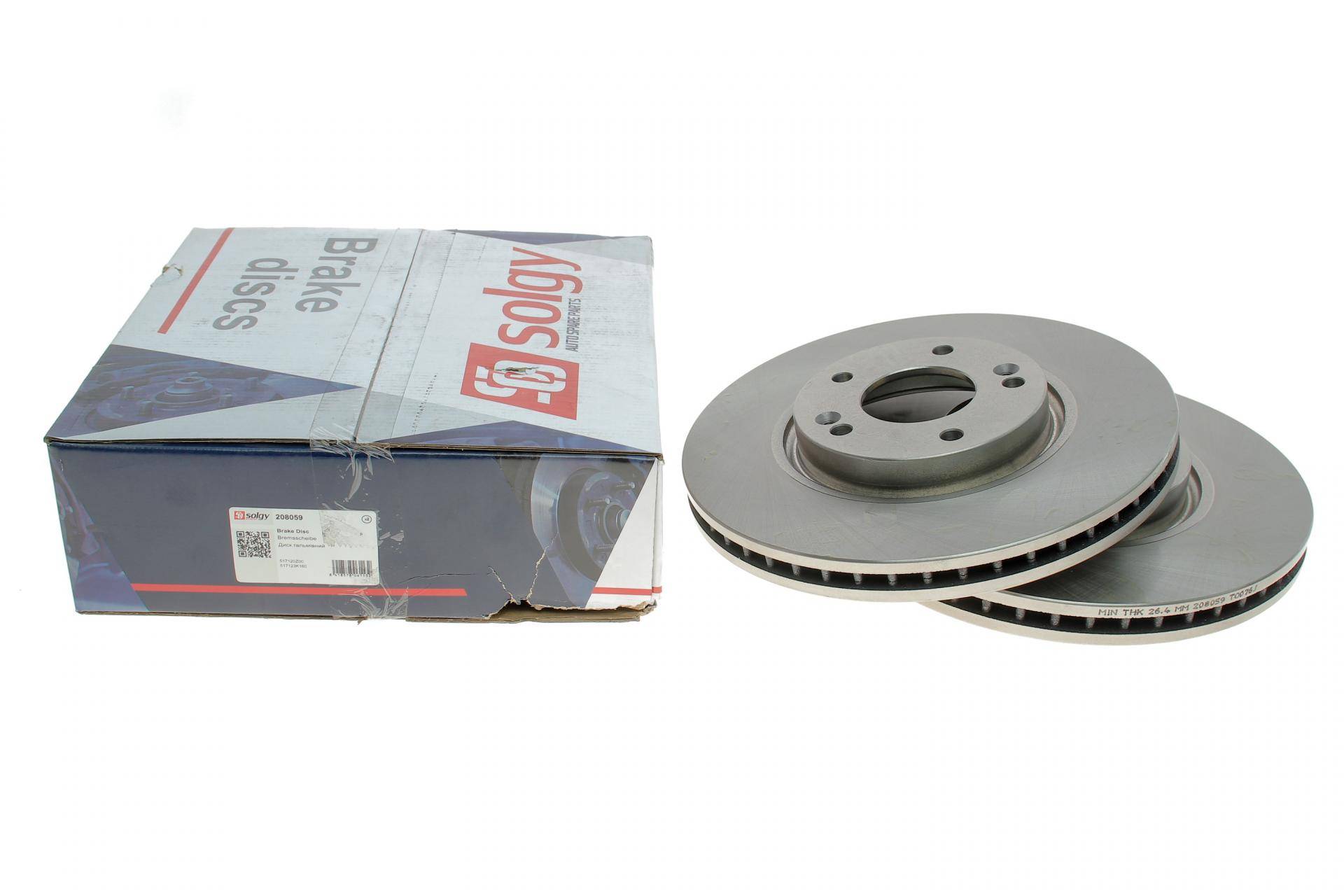 Диск гальмівний (передній) Hyundai Tucson 05-10/ i40/Kia Sportage 10- (300x28)