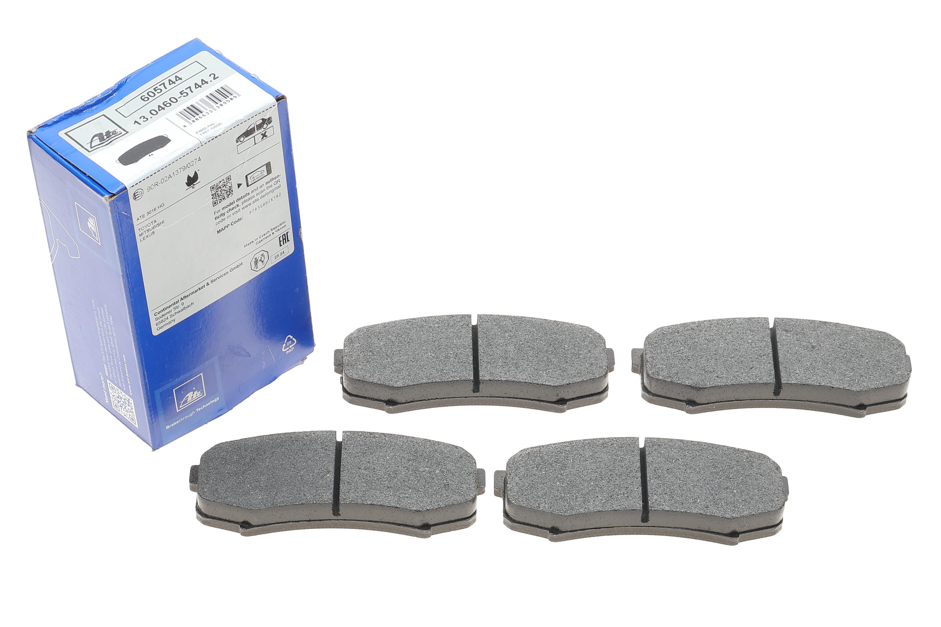 Колодки гальмівні (задні) Toyota Land Cruiser/Lexus GX 02- (Sumitomo)