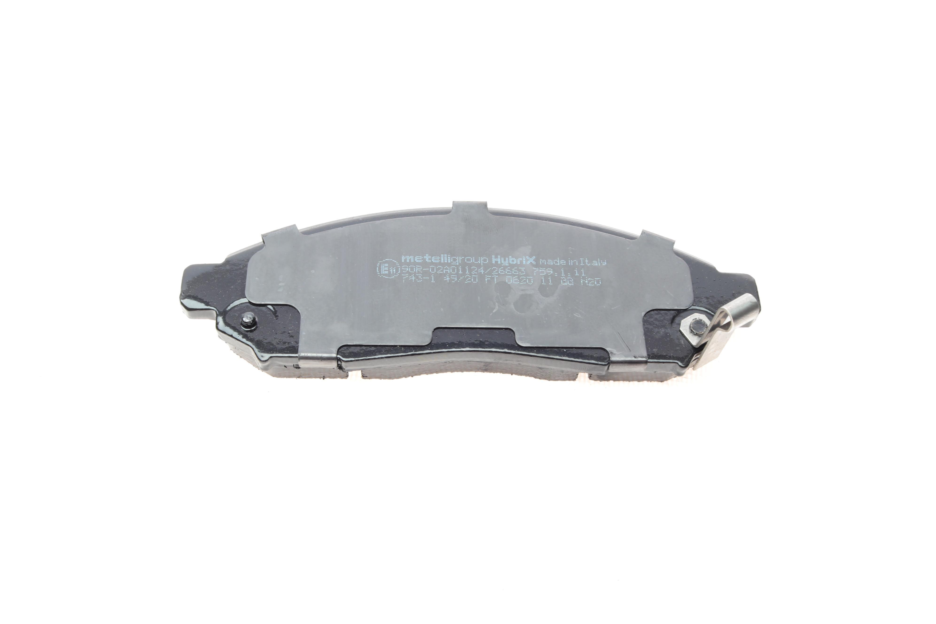 Колодки гальмівні (передні) Nissan Leaf (ZE0)/NV200 10-