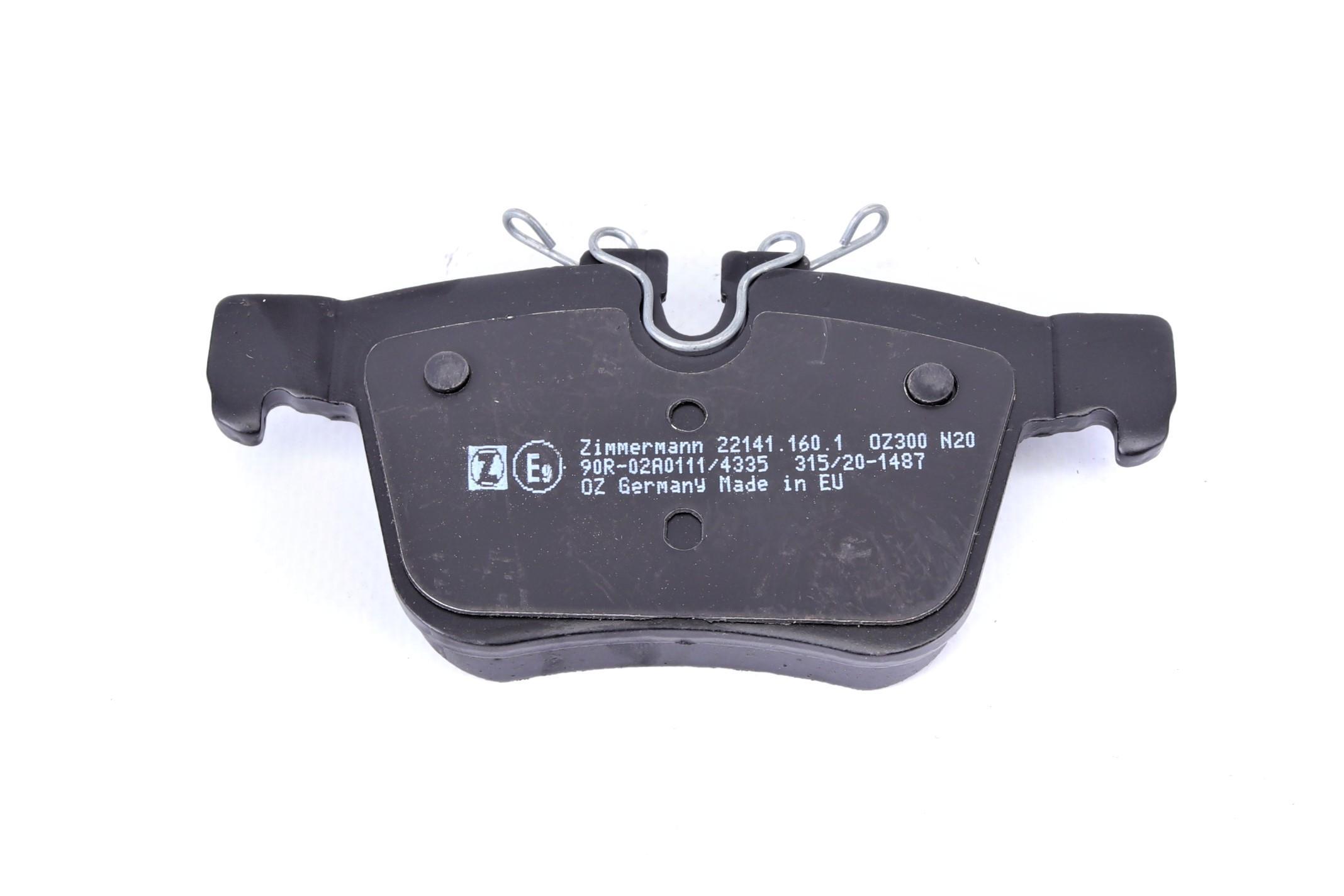 Колодки гальмівні (задні) Land Rover Range Rover/Discovery Sport/Volvo S60/S90/V60/V90 15- (Teves)