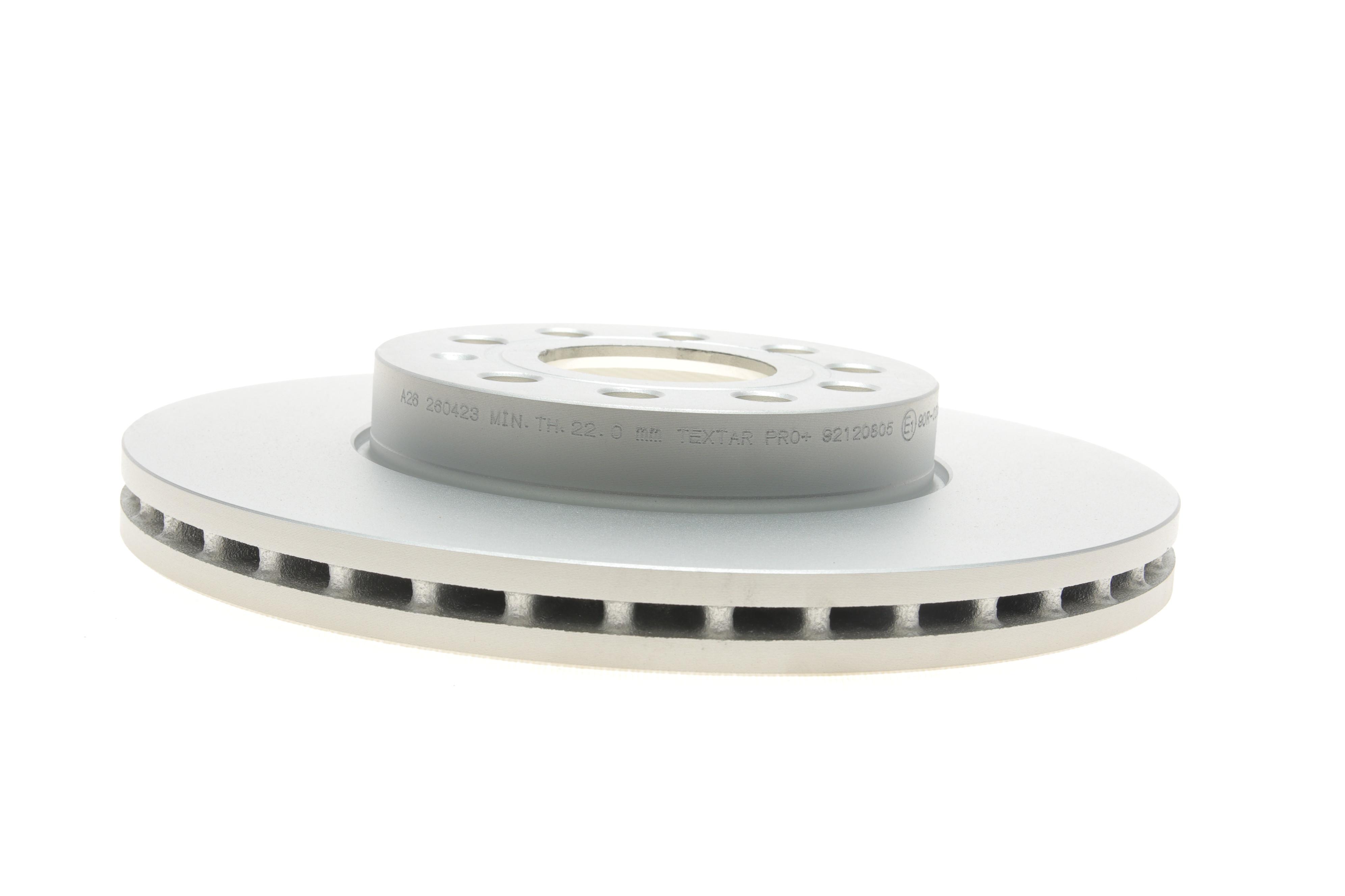 Диск гальмівний (передній) VW Caddy III 04- (288x24.9) PRO+