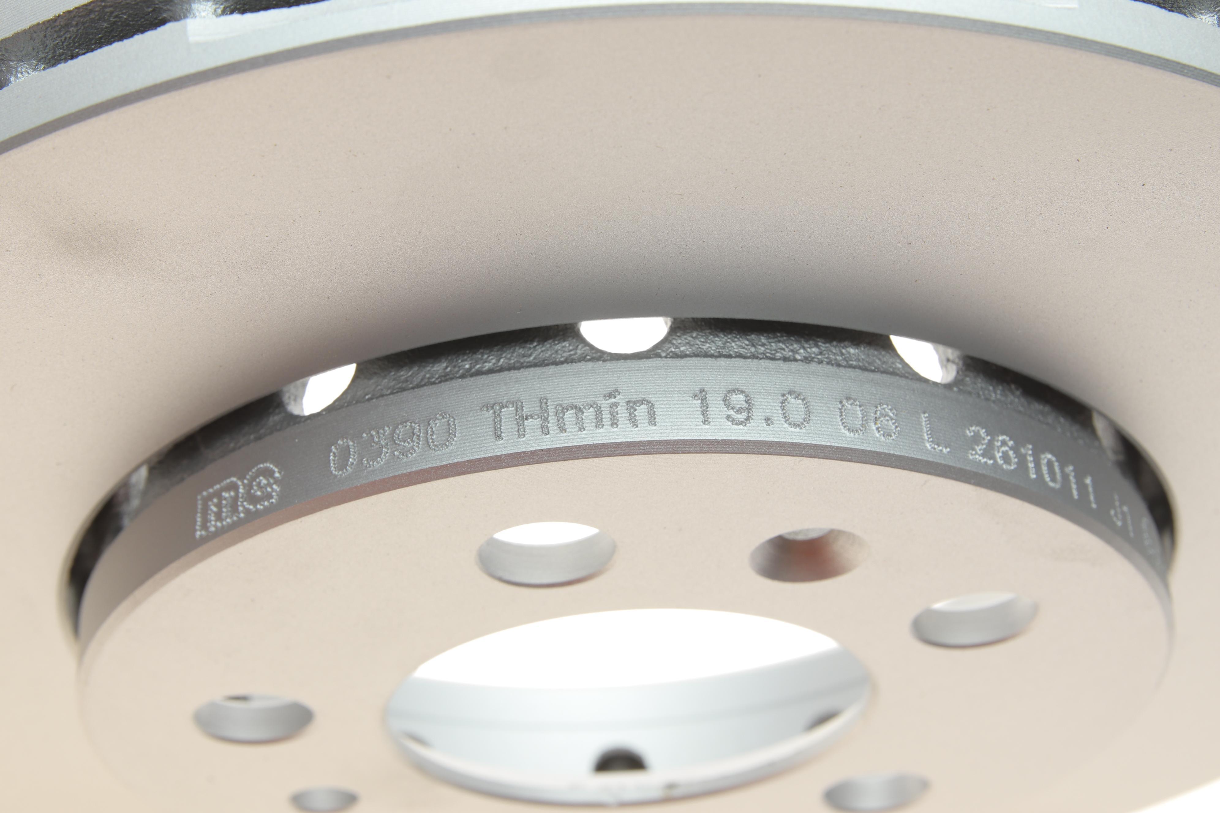 Диск гальмівний (передній) Skoda Fabia/Octavia 96-/Roomster 06-/VW Golf 97-06 (256x22)(з покр.)(вент)