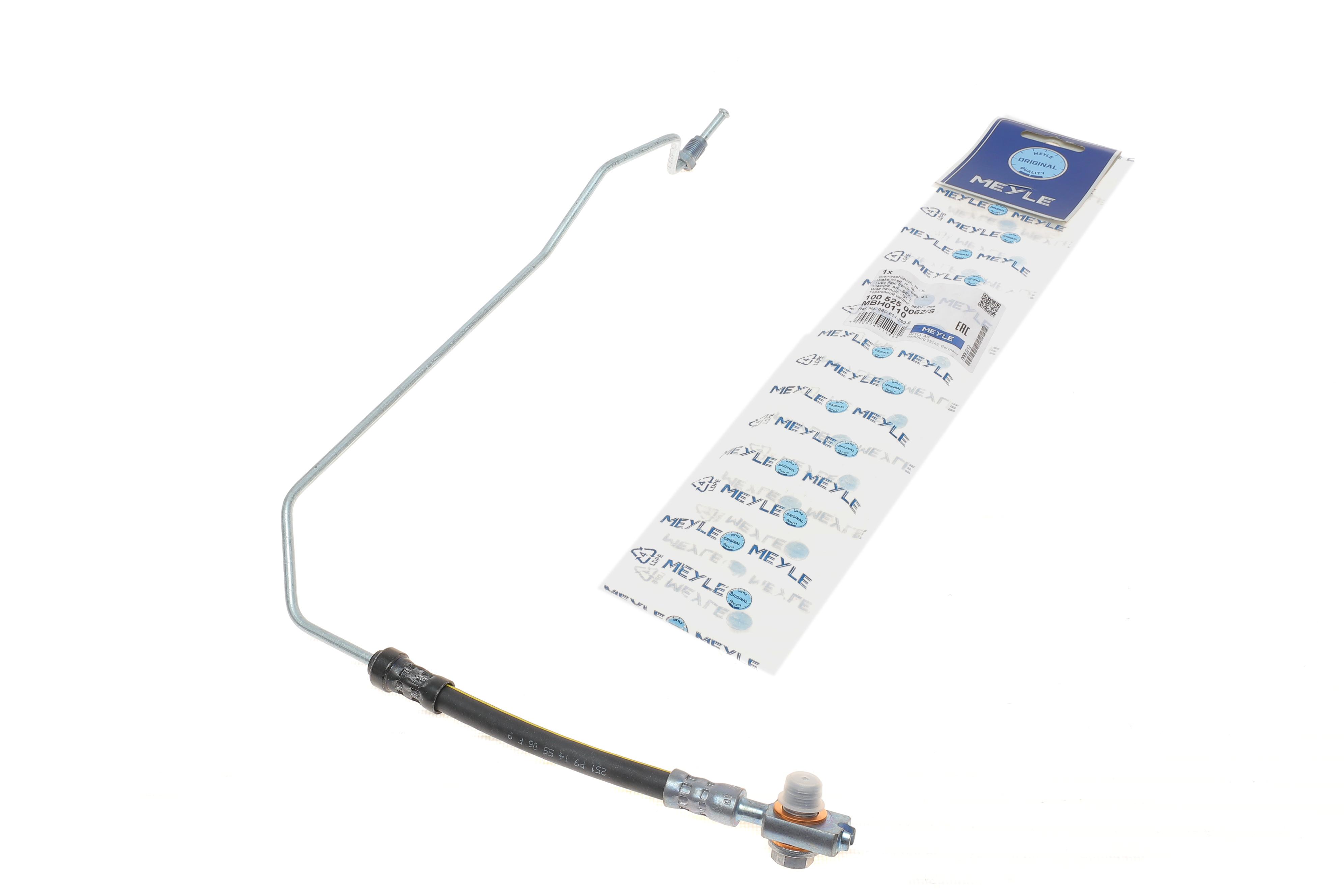 Шланг гальмівний (задній) Audi A6/Skoda SuperB/VW Passat 97-08 (L) (L=450mm)