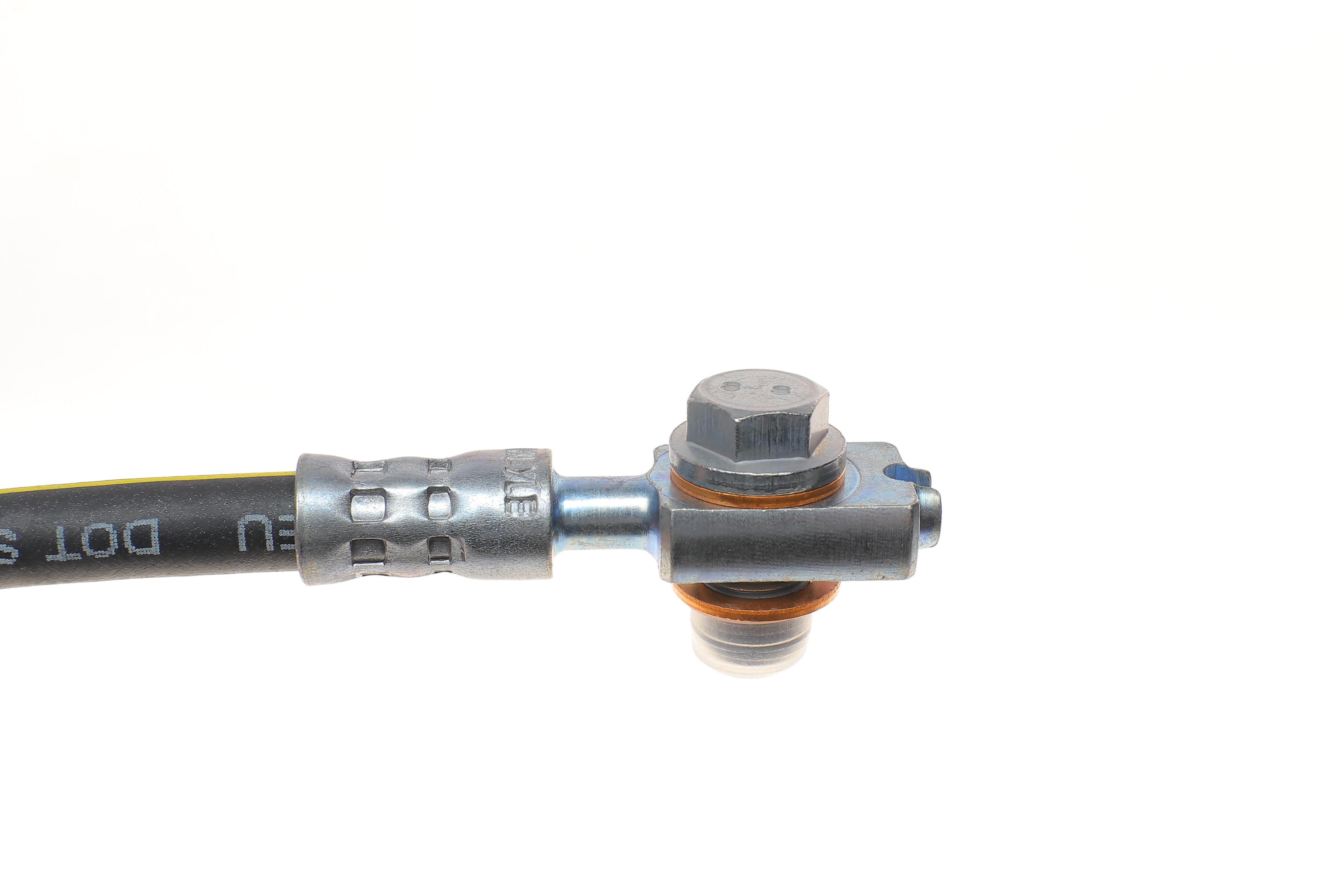 Шланг гальмівний (задній) Audi A6/Skoda SuperB/VW Passat 97-08 (L) (L=450mm)