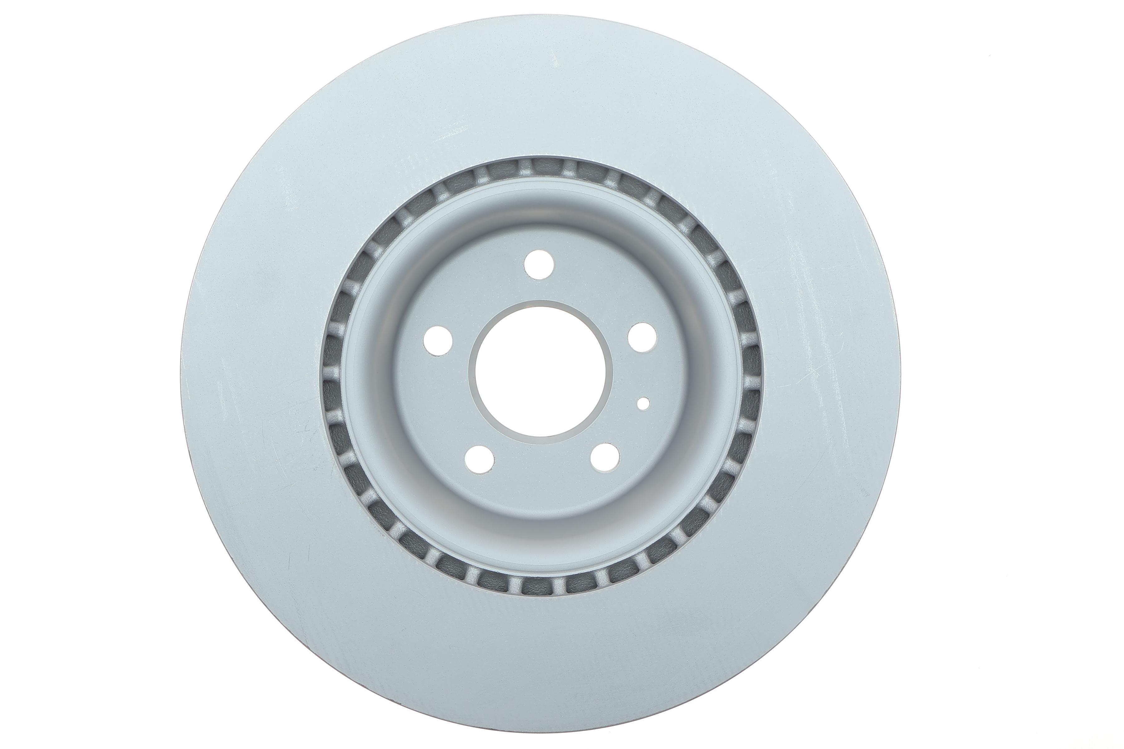 Диск гальмівний (передній) Audi A6 12-18 (345x30) (з покриттям) (вентильований)