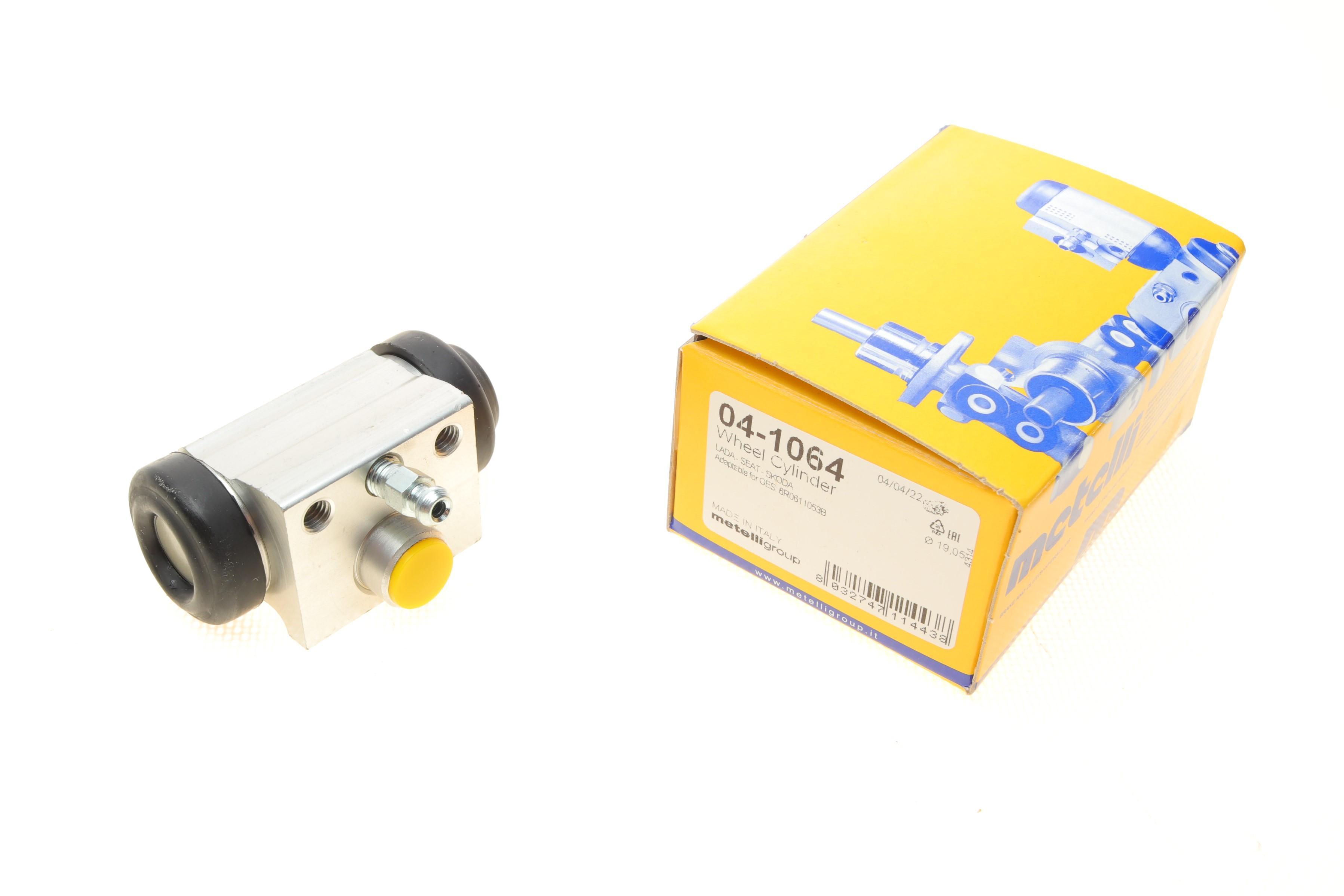 Циліндр гальмівний (задній) Skoda Rapid 12-/Roomster 06-15/Seat Toledo 12-19 (d=19.05mm)