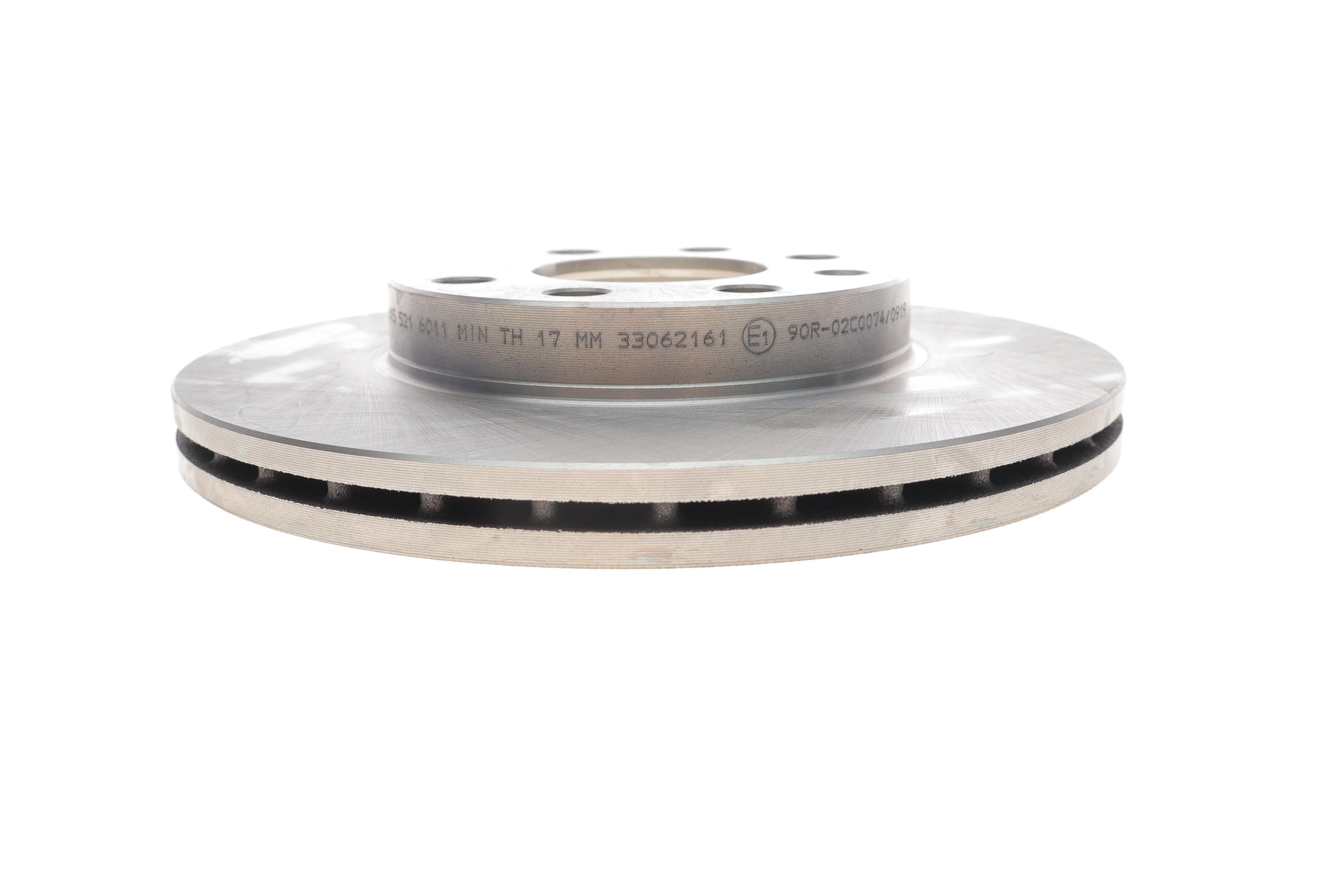 Диск гальмівний (передній) Opel Astra F/Kadett E 91- (236x20)