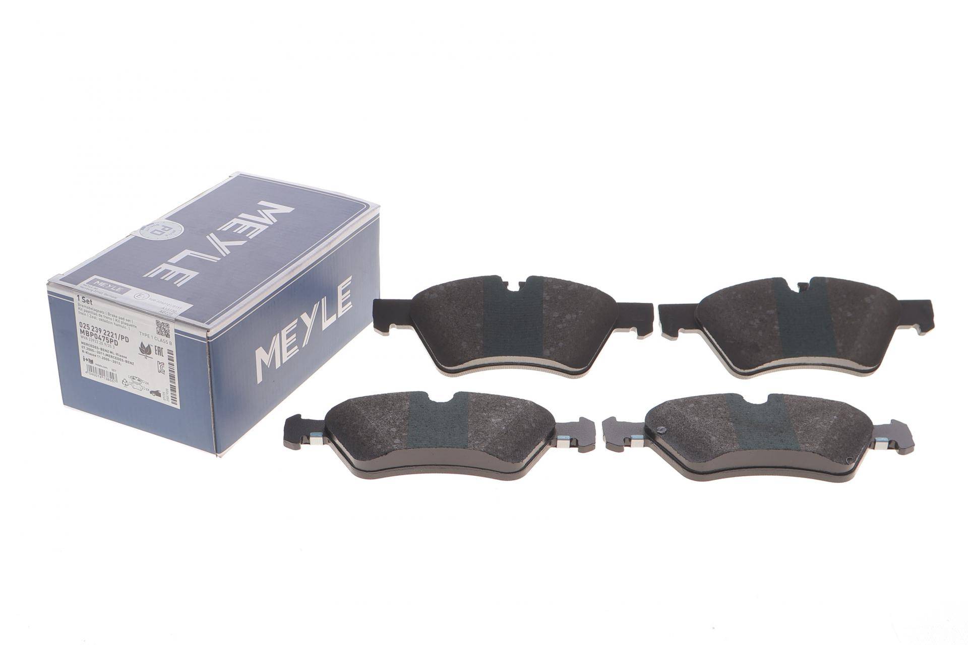 Колодки гальмівні (передні) MB E-class (W211) 03-09