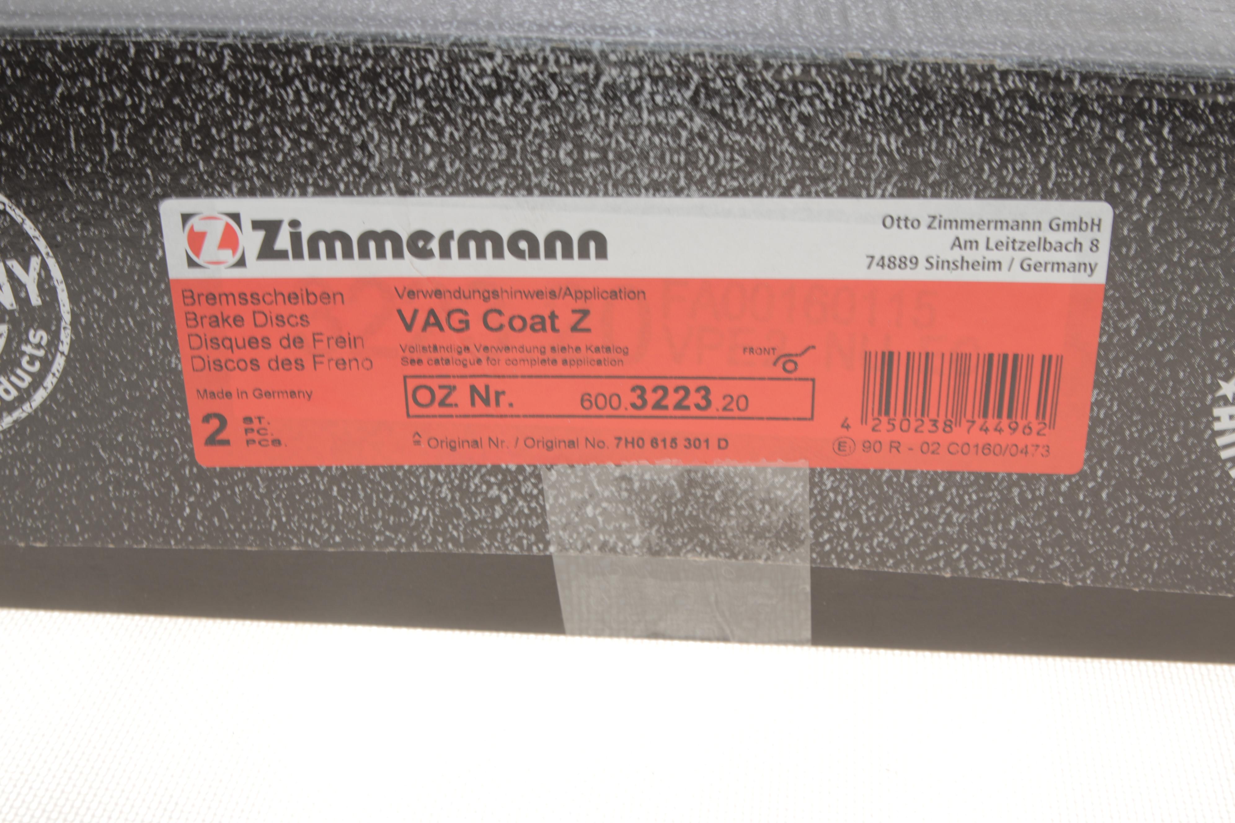 Диск гальмівний (передній) VW T5 (308x29.5) (з покриттям) (вентильований)