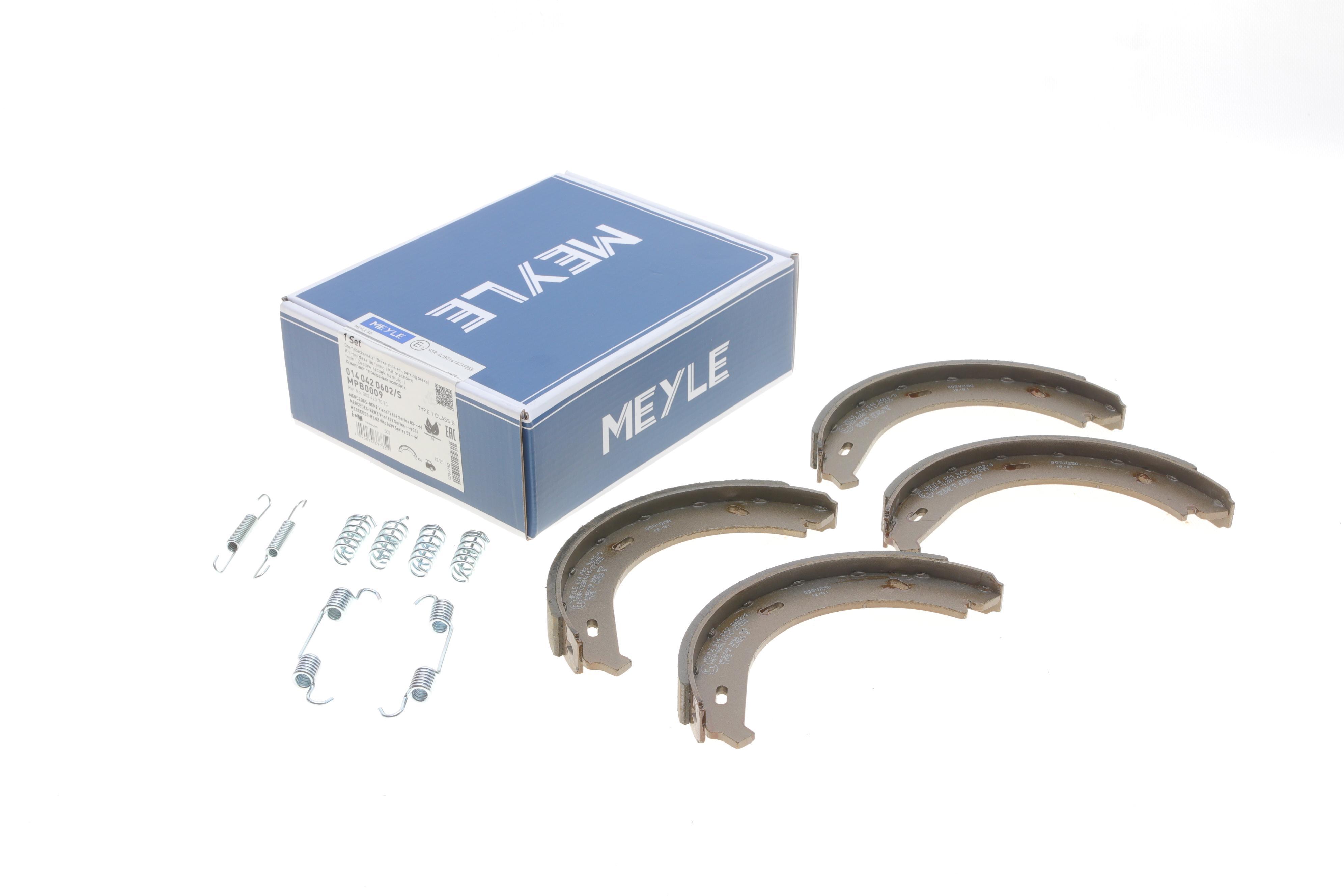 Колодки ручника MB Vito (W638) 96-03 (180x20) (з пружиною)