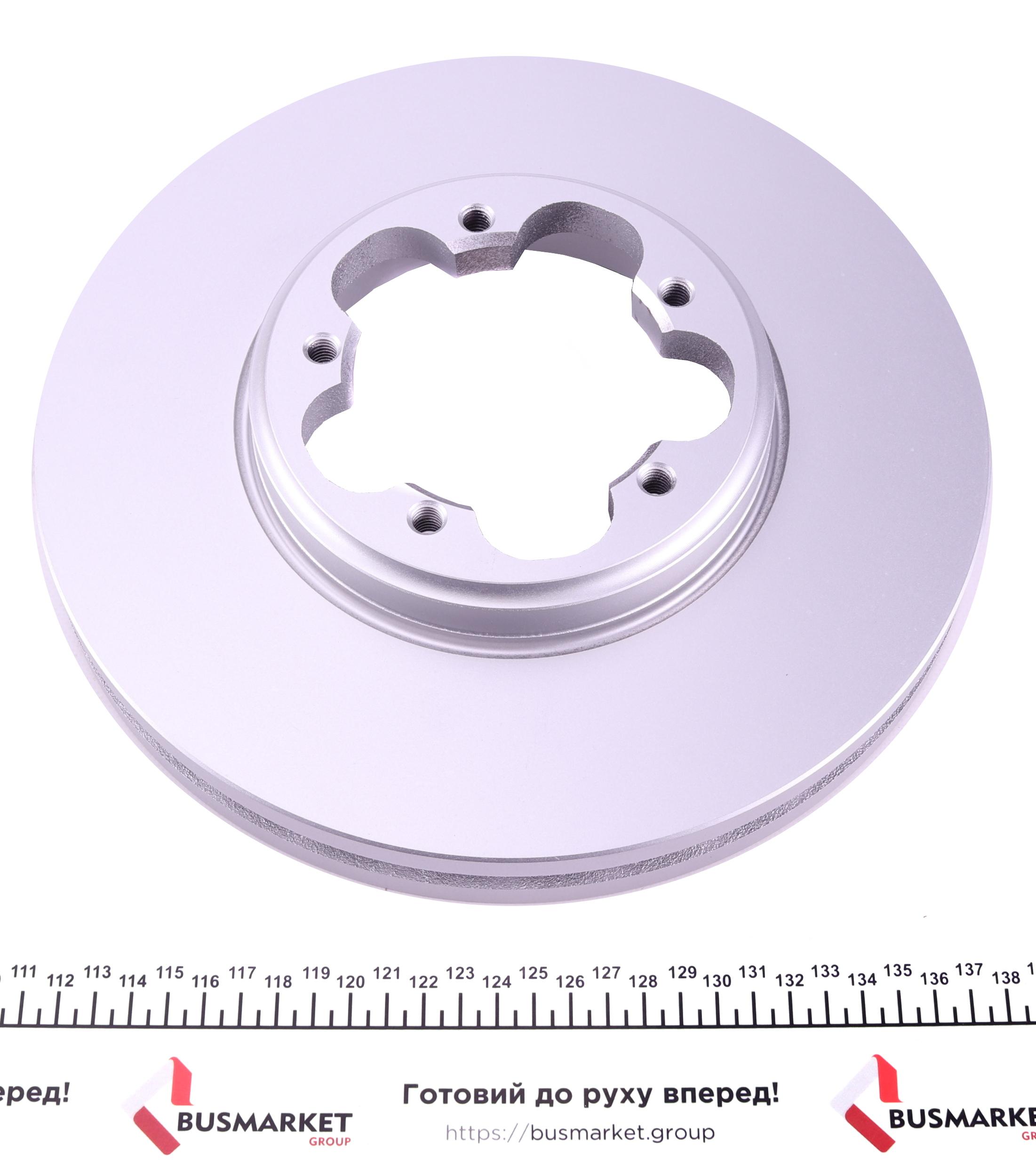 Диск гальмівний (передній) Ford Transit 13- (RWD) (288x33) PRO