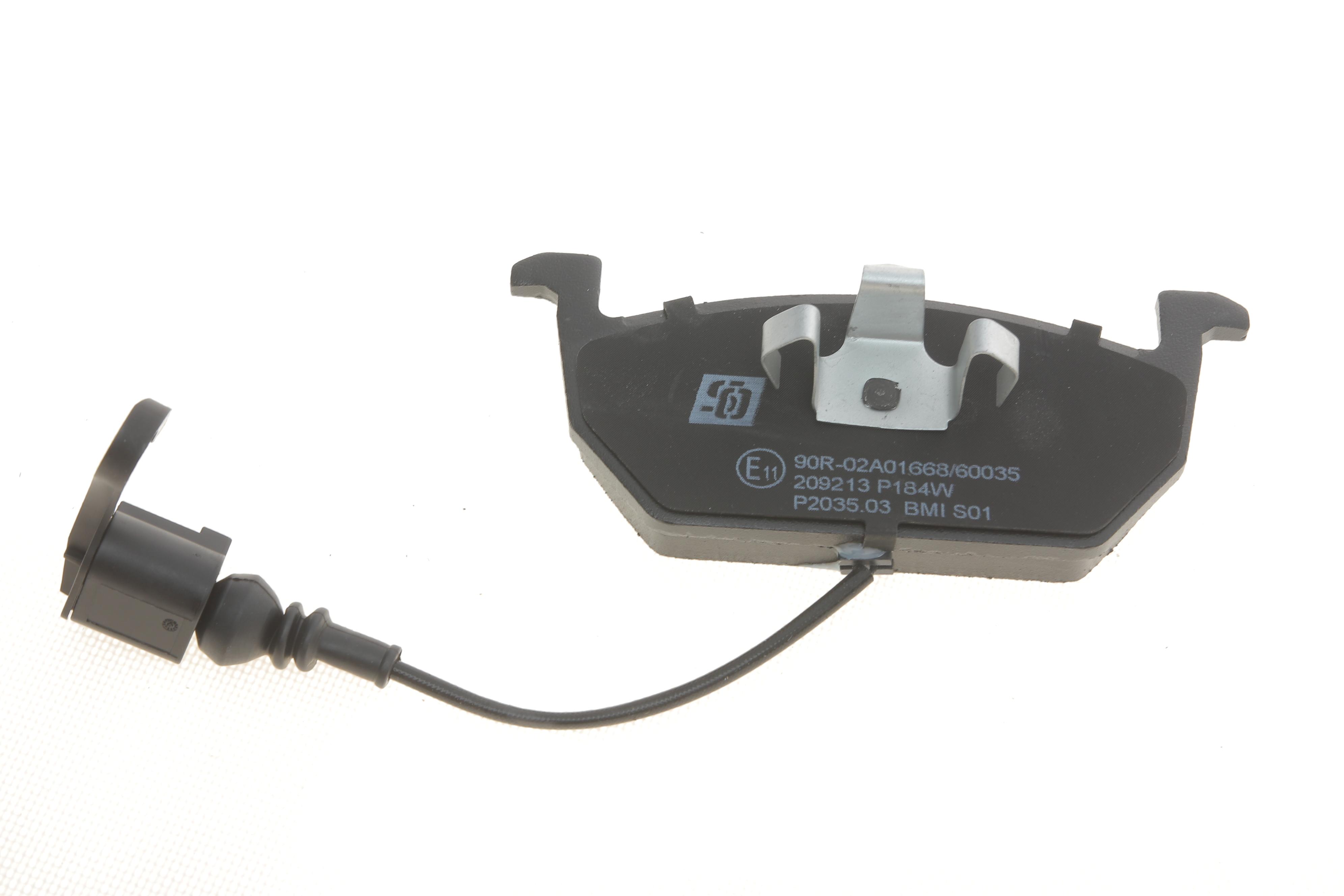 Колодки гальмівні (передні) Audi A3/Seat Leon/Skoda Octavia IV/V/VW Golf VII 12- (+датчик)