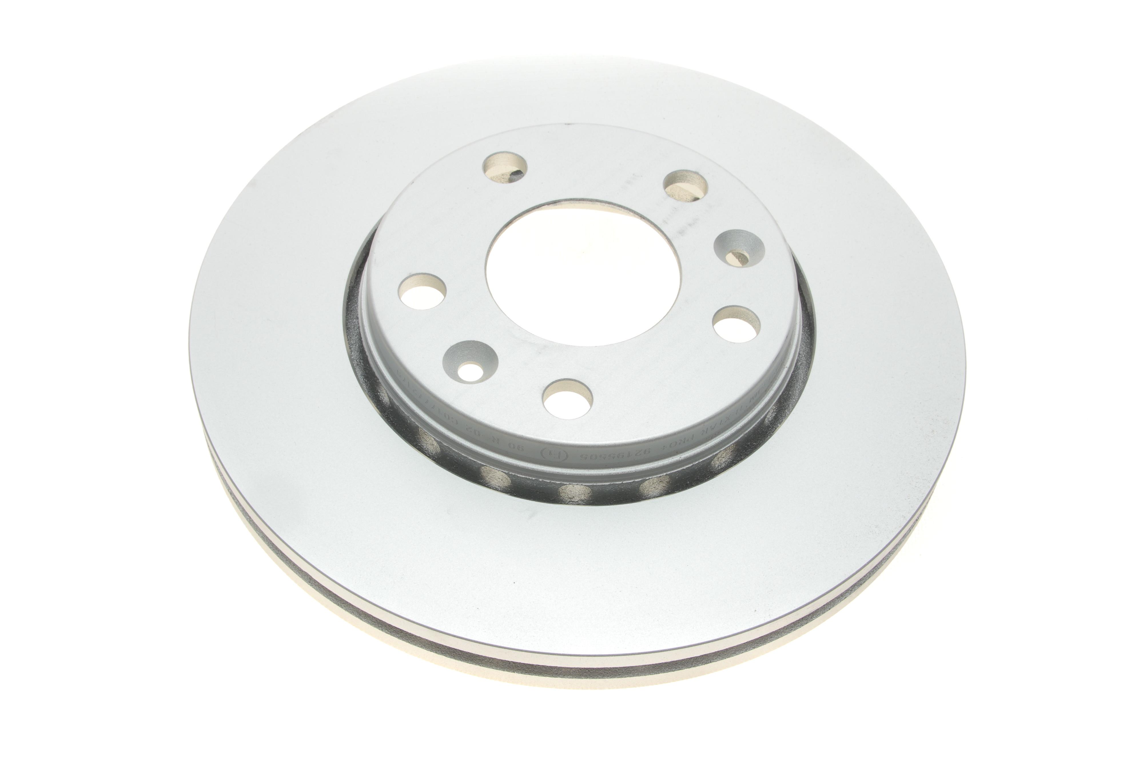 Диск гальмівний (передній) Renault Megane 08- (280x24) PRO+