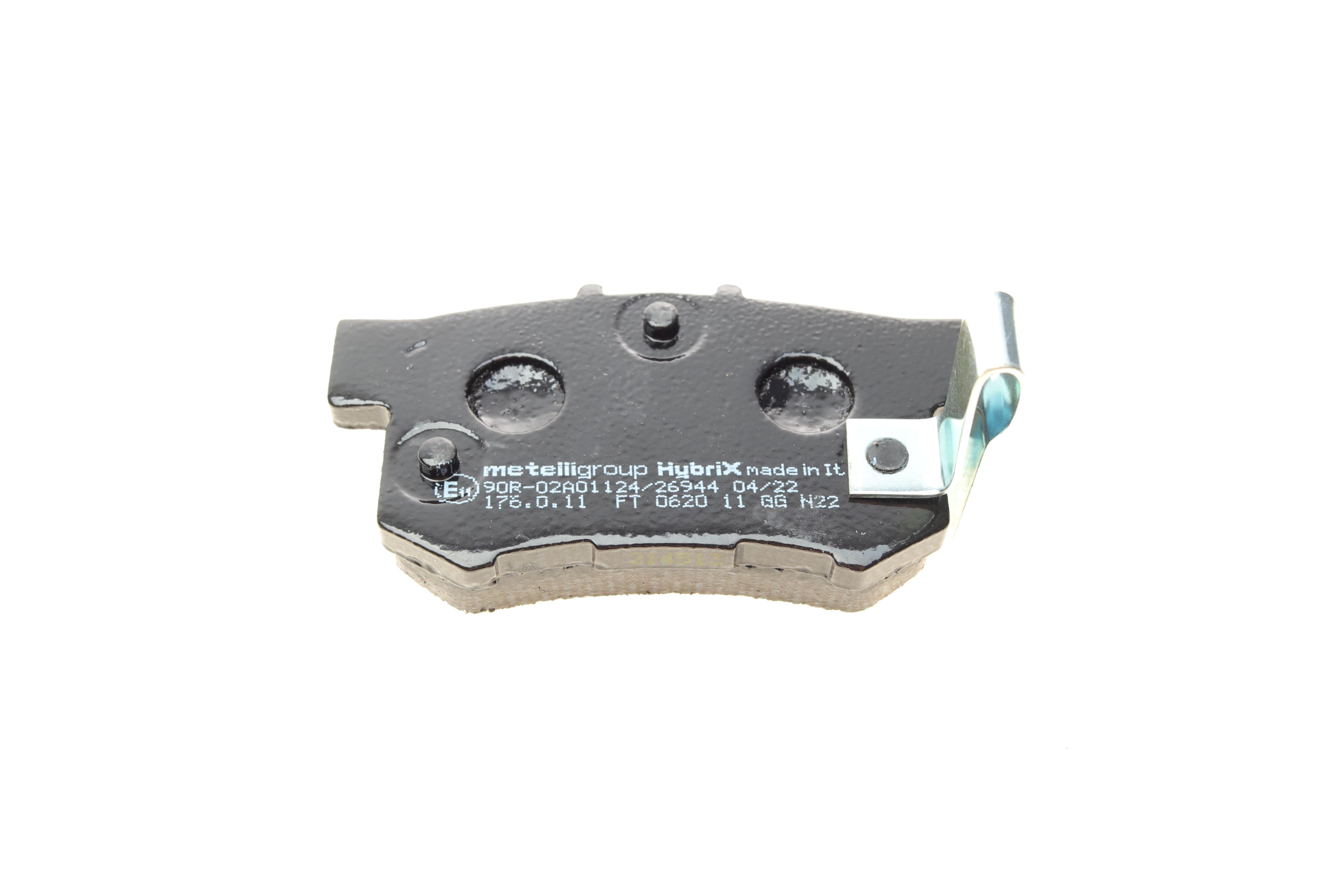 Колодки гальмівні (задні) Suzuki SX4/Swift 06-/Honda Accord 91-93/Civic 95-/Fiat Sedici 06-14