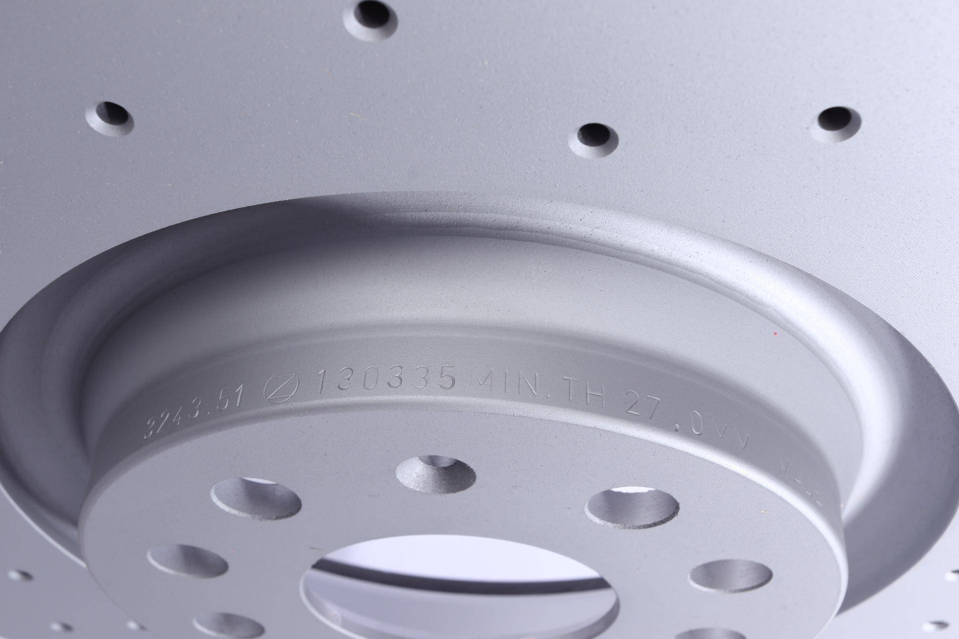 Диск гальмівний (передній) Audi A3/Skoda Octavia/VW Golf 13-/Passat 08- (340x30)(з отвор) (вент)