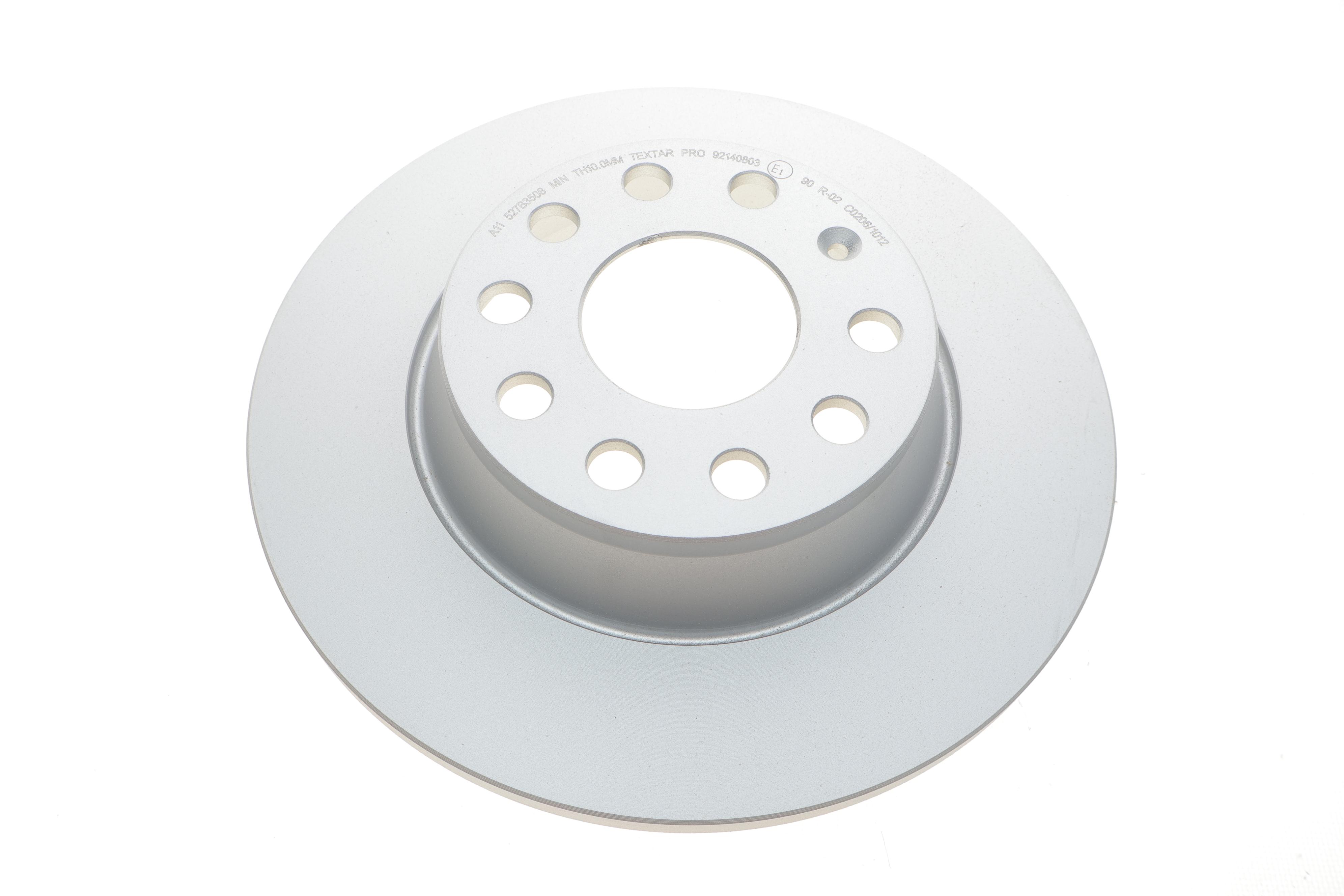 Диск гальмівний (задній) Audi A3/VW Golf/Passat 04-14 (282x12) PRO