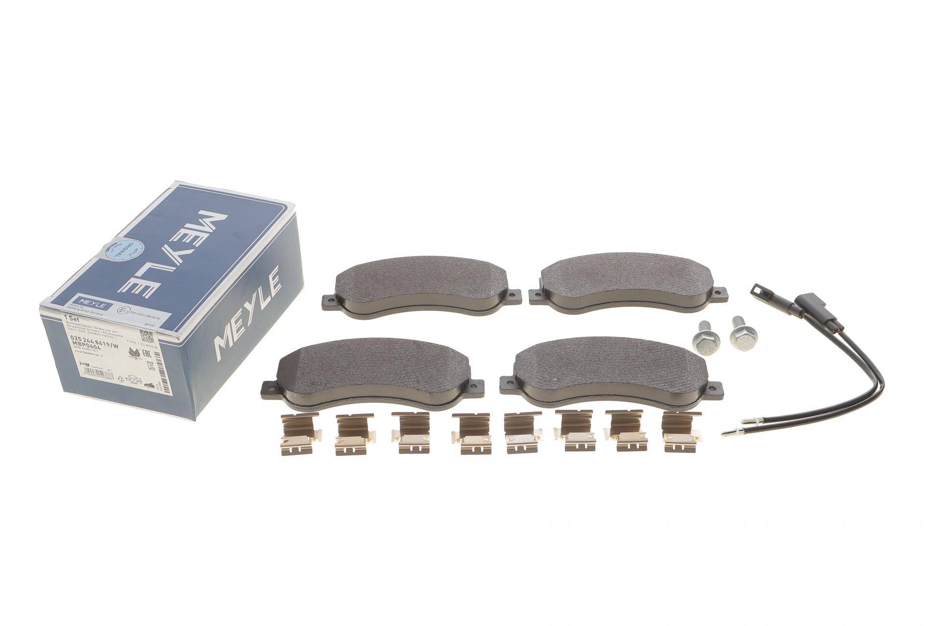 Колодки гальмівні (передні) Ford Transit 06- (RWD)