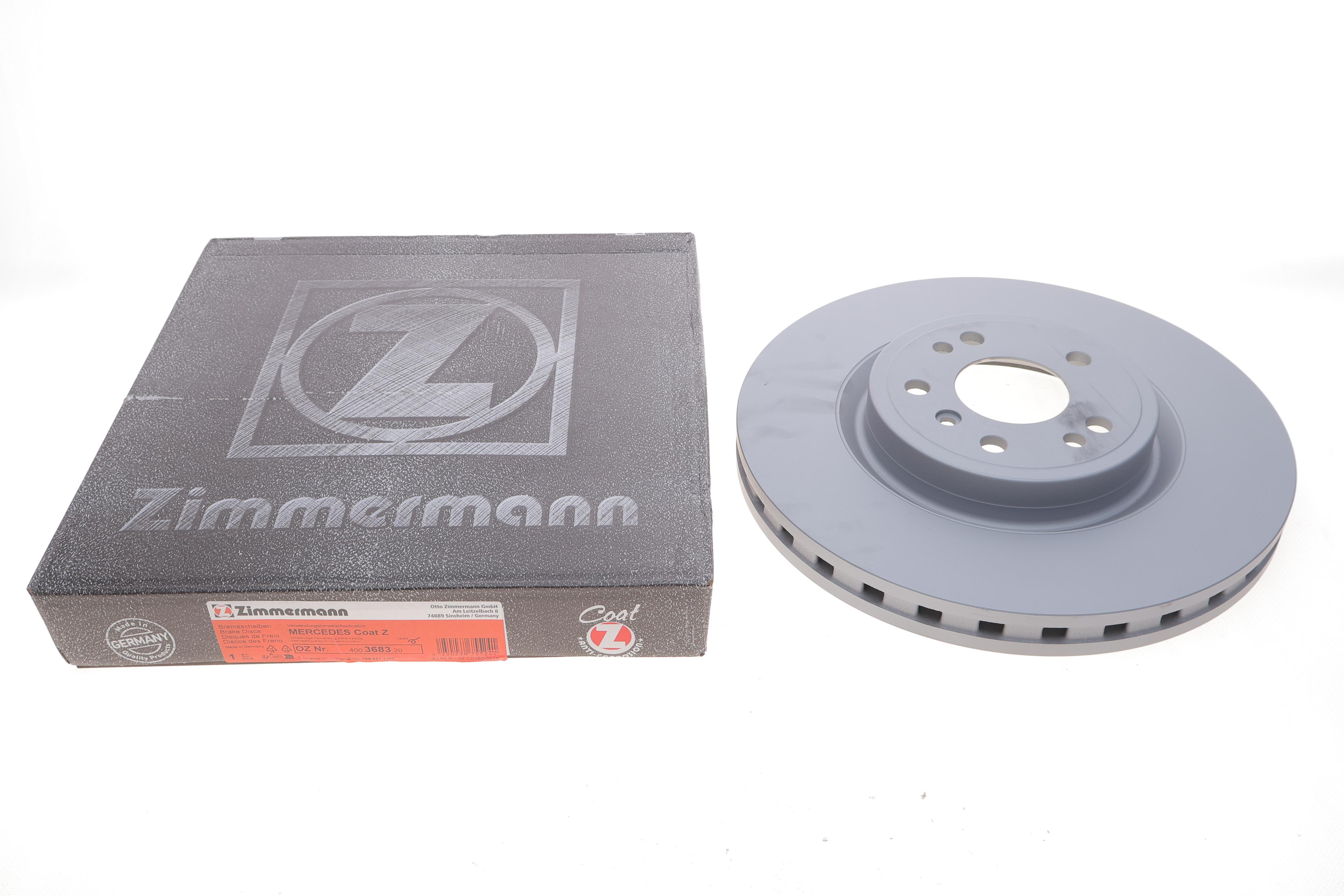 Диск гальмівний (передній) MB M-class (W166) 11-15/GLE (W166) 15-19 (330x32) (з покриттям) (вентил.)