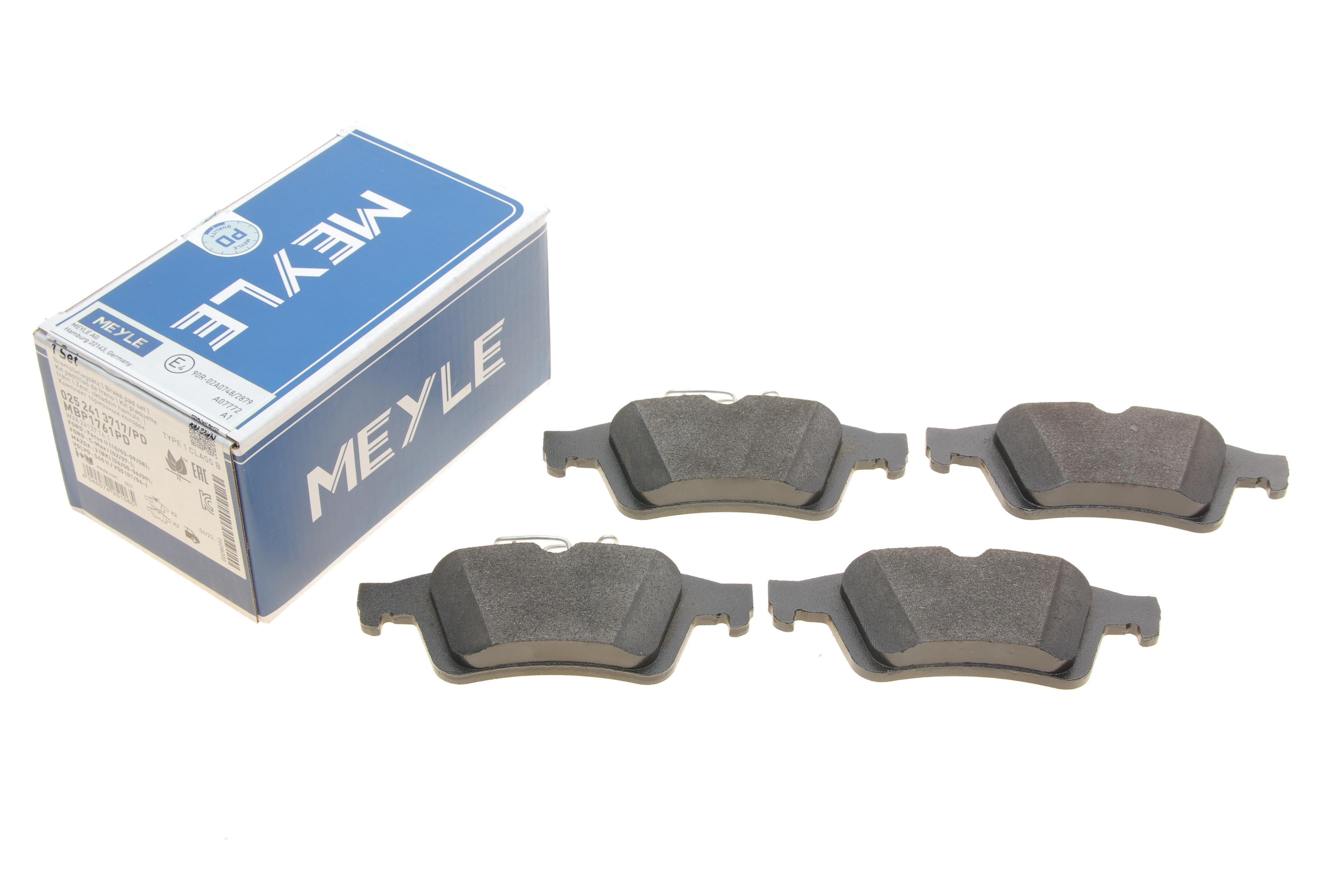 Колодки гальмівні (задні) Ford Connect/Focus II 02-