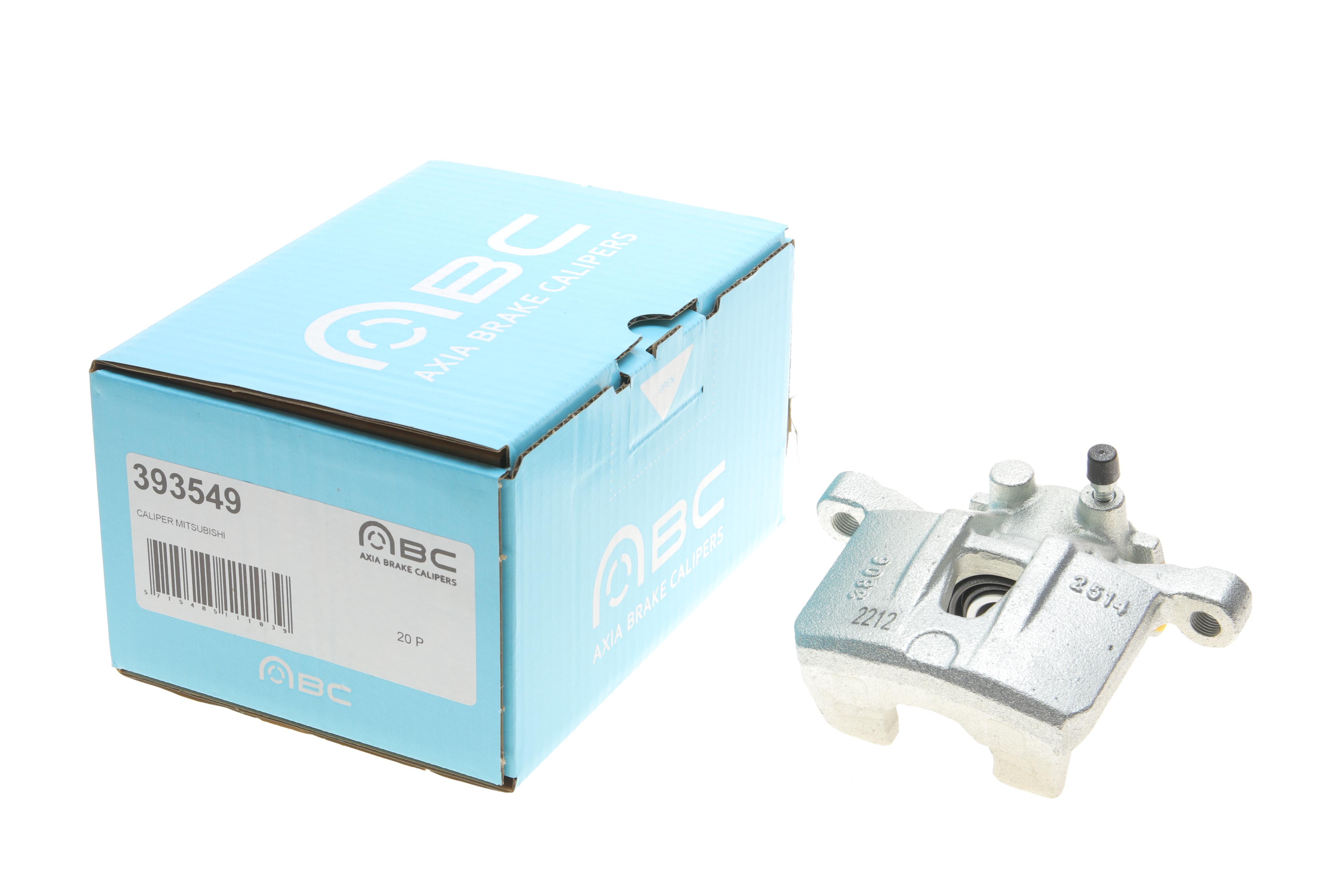 Супорт гальмівний (задній) (R) Peugeot 4007/Mitsubishi Lancer VII 04- (d=38) (Akebono)