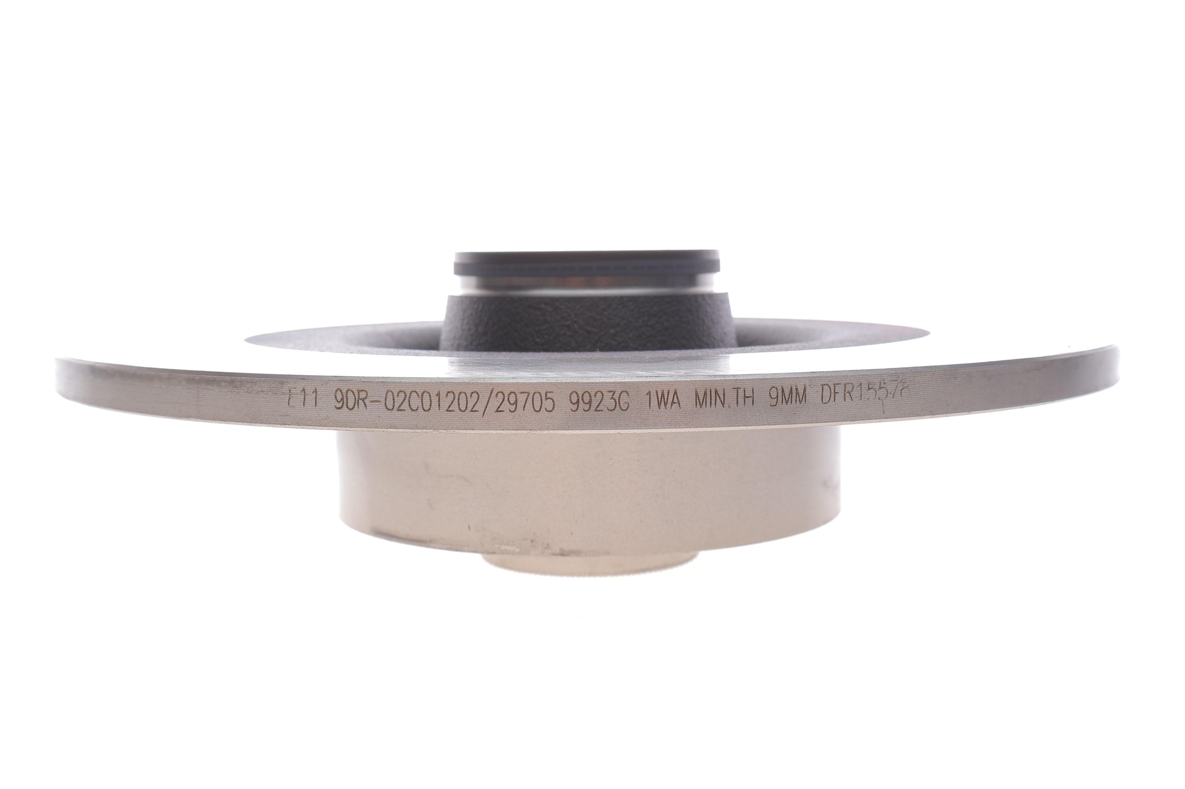 Диск гальмівний (задній) Renault Scenic II 03- (270х10) (+ABS) (з підшипником)