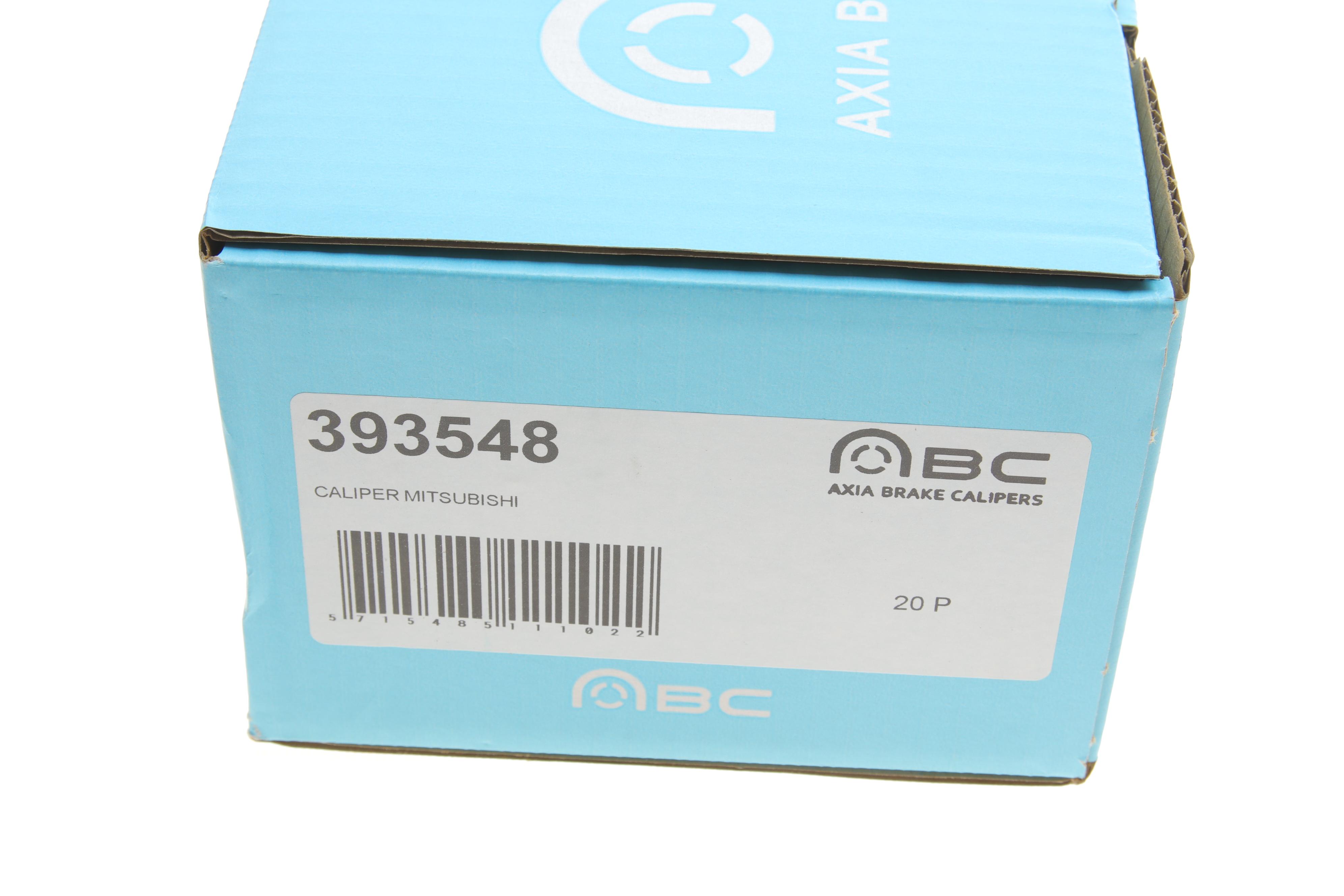 Супорт гальмівний (задній) (L) Peugeot 4007/Mitsubishi Lancer VII 04- (d=38) (Akebono)