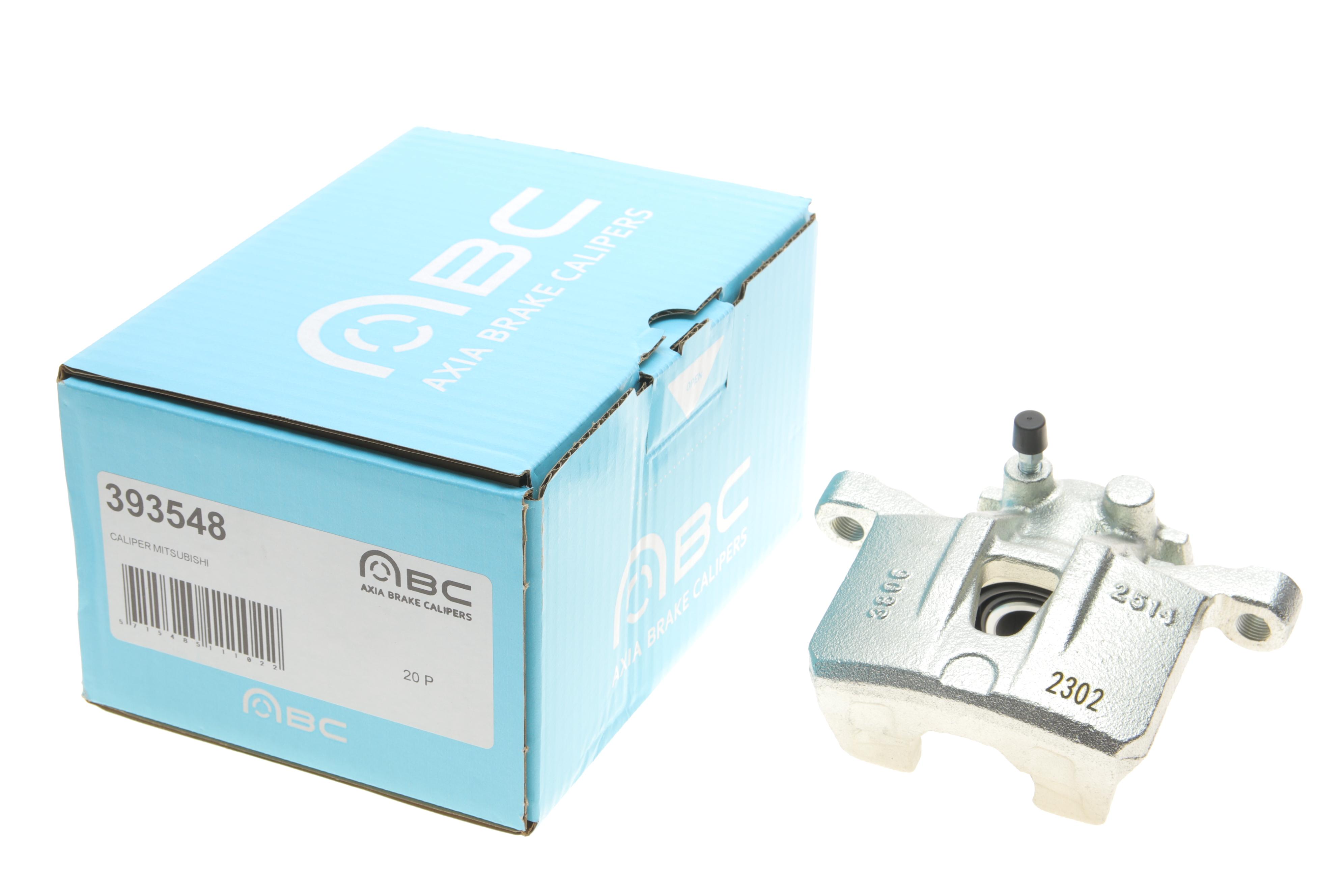 Супорт гальмівний (задній) (L) Peugeot 4007/Mitsubishi Lancer VII 04- (d=38) (Akebono)