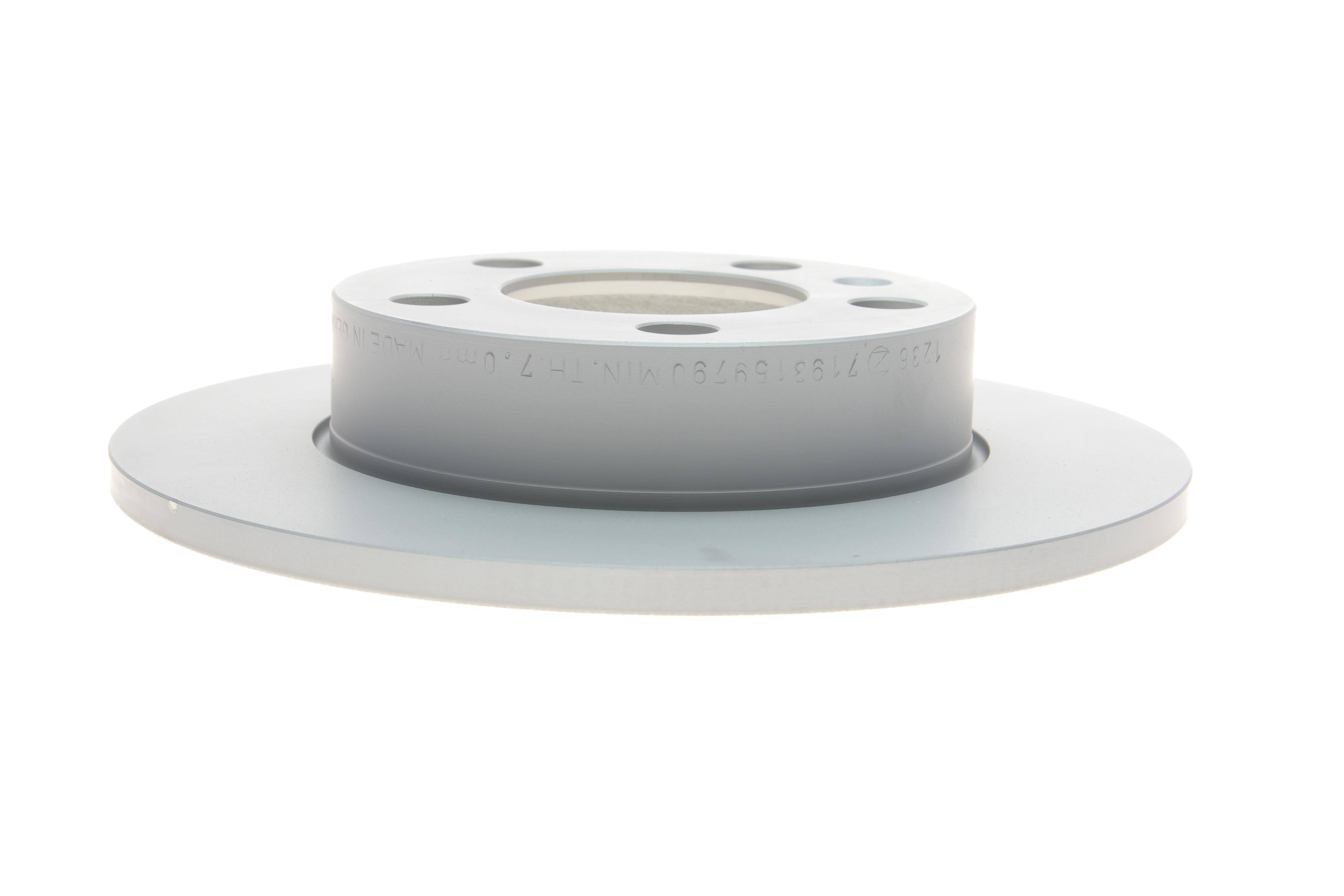 Диск гальмівний (задній) Skoda Fabia/Octavia/VW Golf IV 98- (230x9) (з покриттям) (повний)