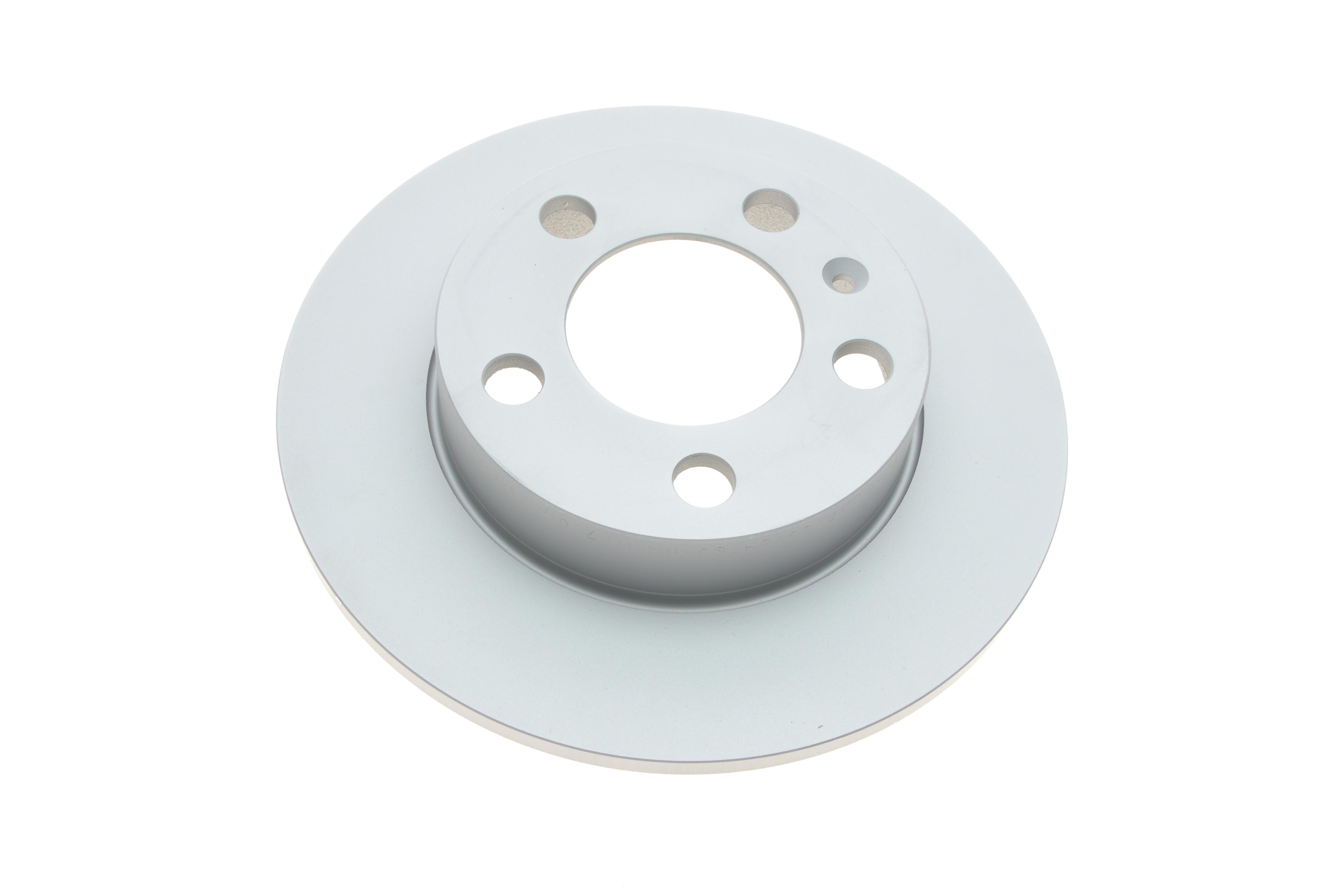 Диск гальмівний (задній) Skoda Fabia/Octavia/VW Golf IV 98- (230x9) (з покриттям) (повний)