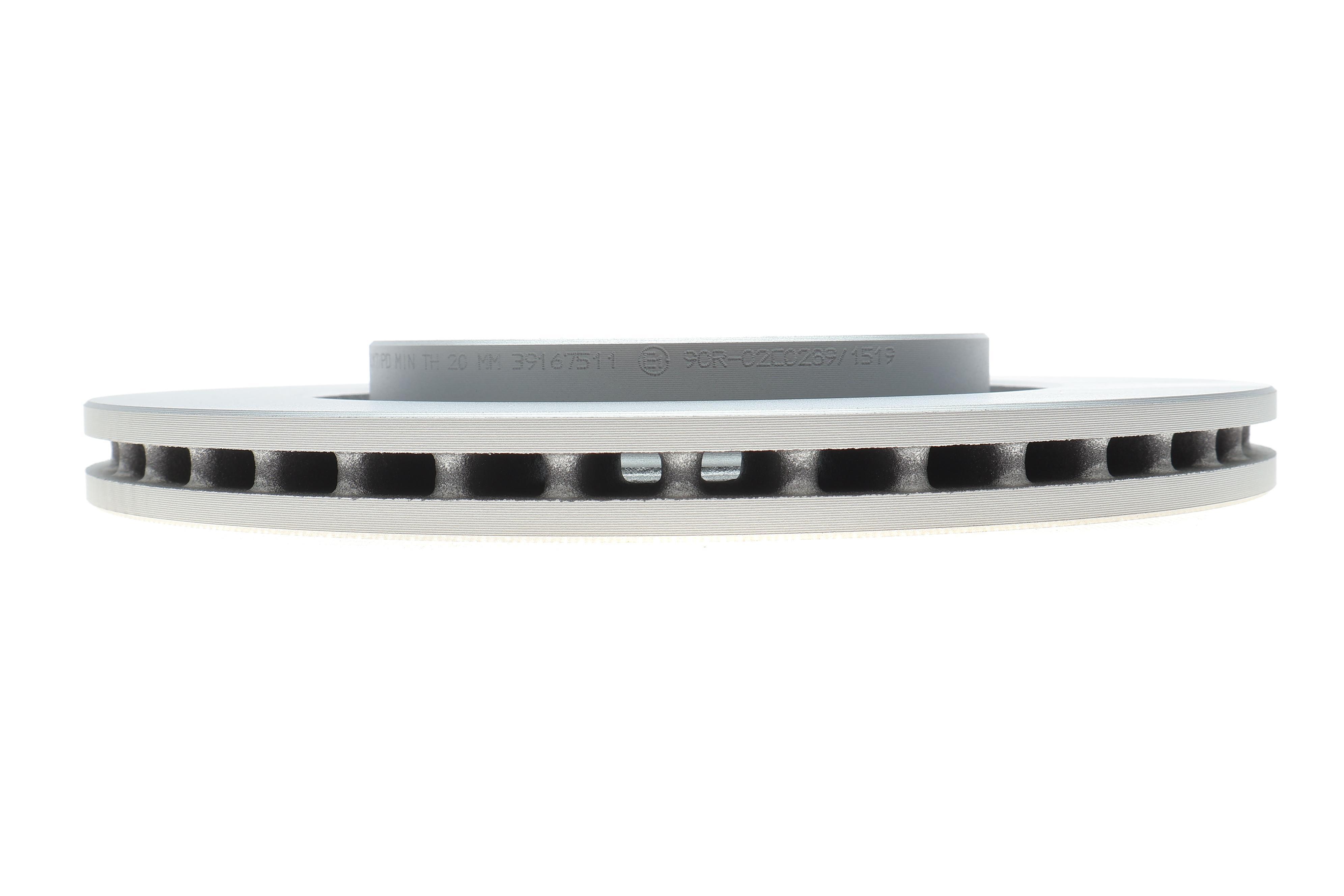 Диск гальмівний (передній) Citroen Berlingo/Peugeot Partner 01- (266x22) (+ESP)