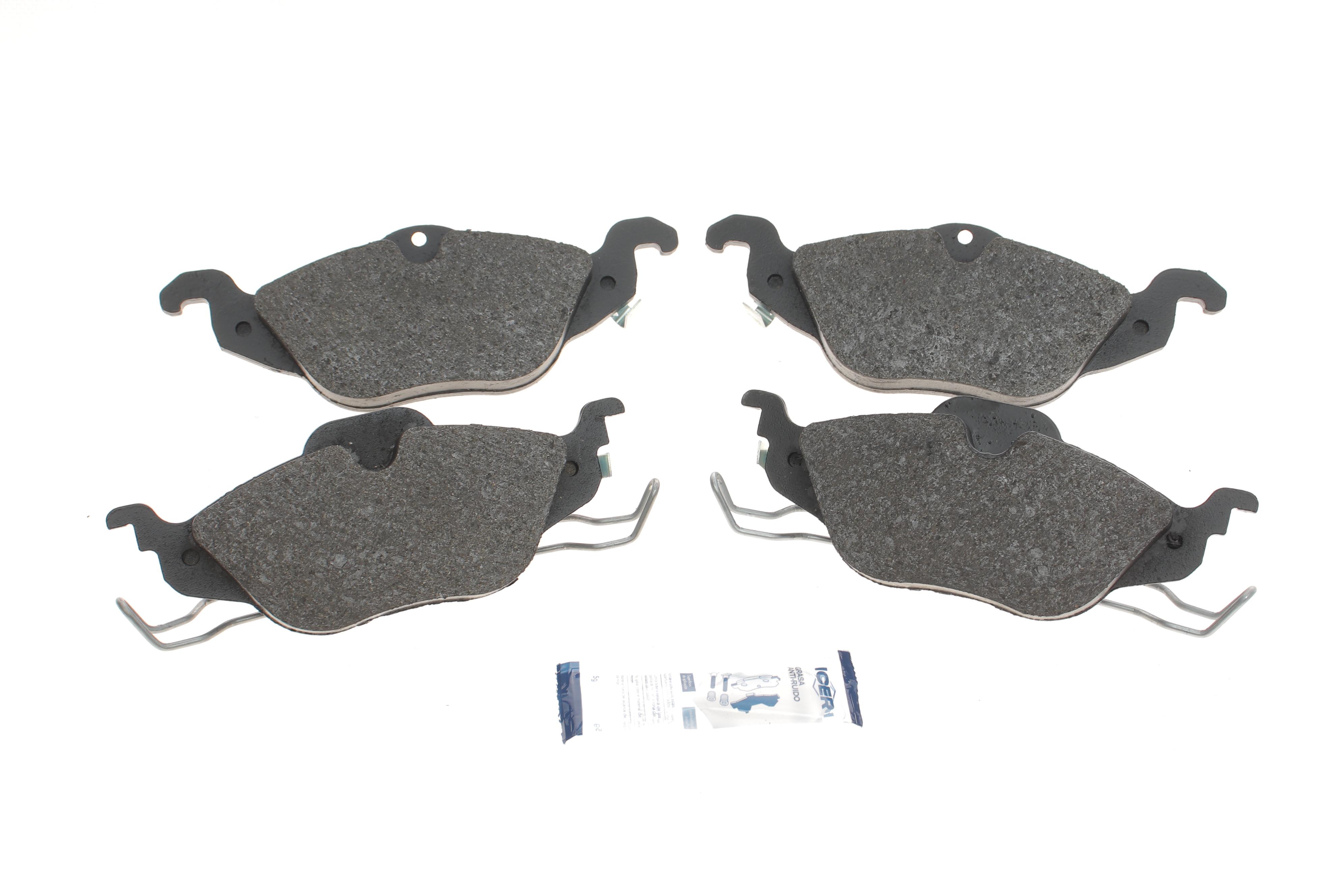 Колодки гальмівні (передні) Opel Astra G 98-09/Chevrolet Corsa 94-02