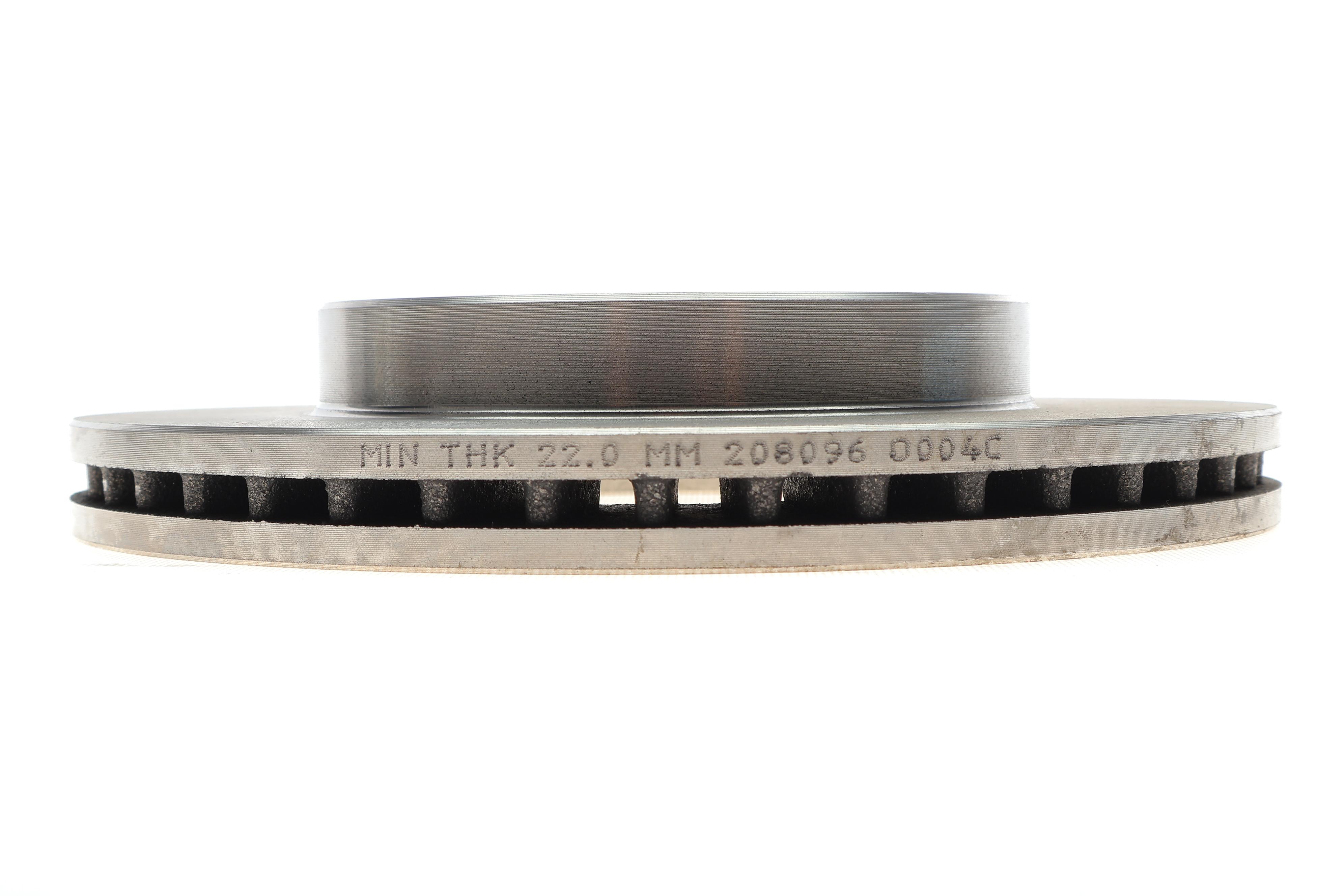 Диск гальмівний (передній) Chevrolet Lacetti/Nubira 05- (256x24)