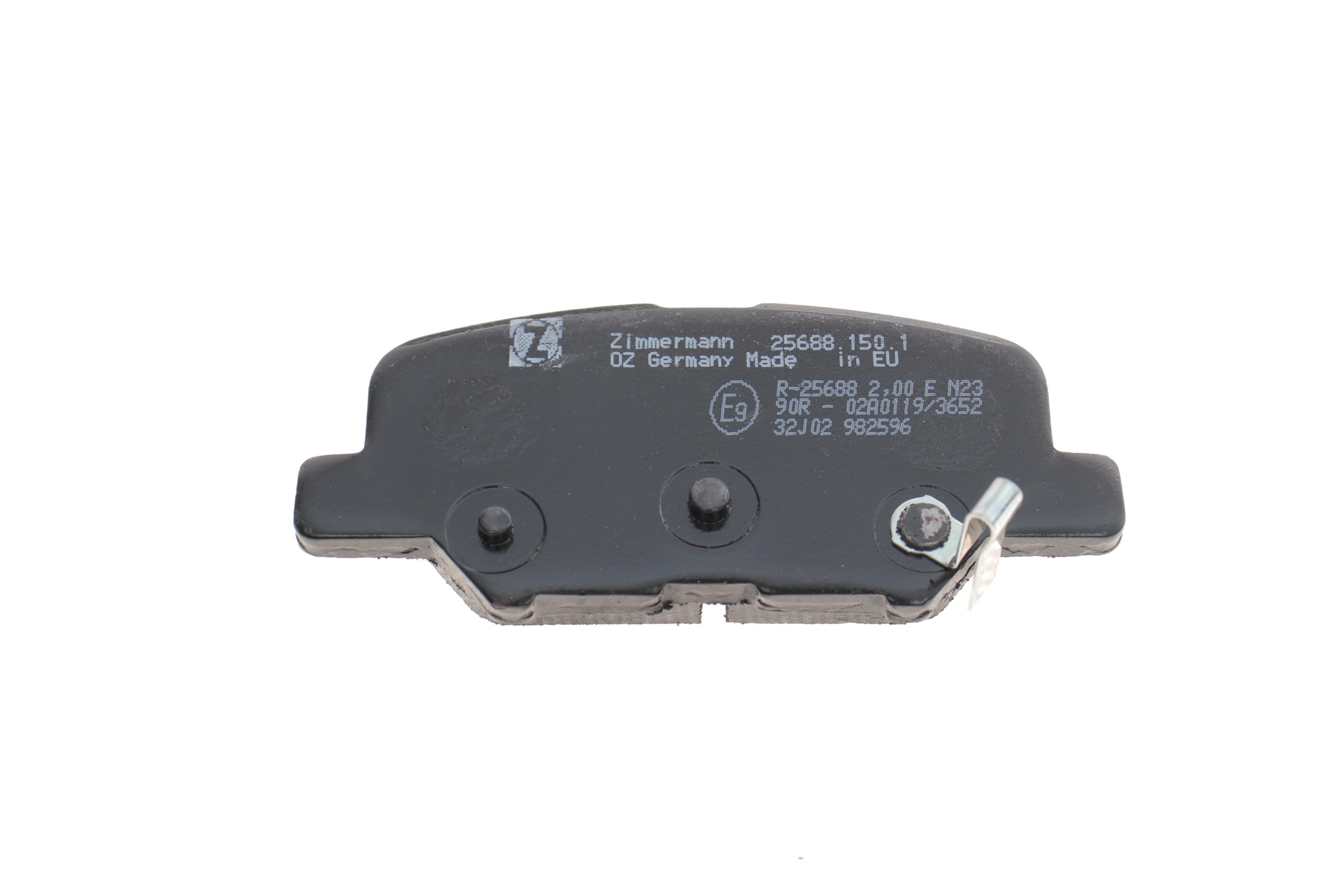 Колодки гальмівні (задні) Mitsubishi Outlander III/Mazda 6 12- (Akebono)