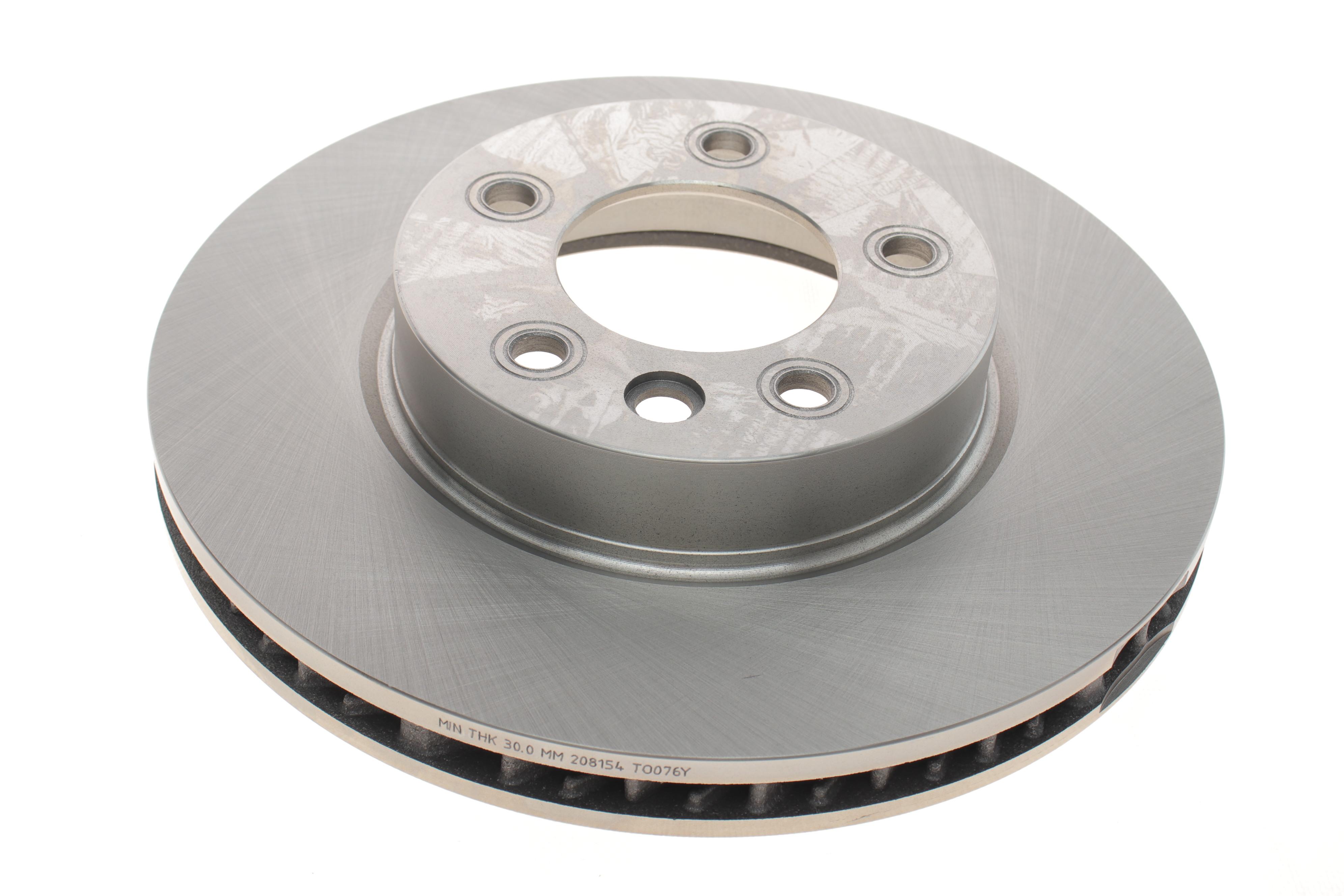 Диск гальмівний (передній) Audi Q7/Porsche Cayenne/VW Touareg 10- (330x32) (L)