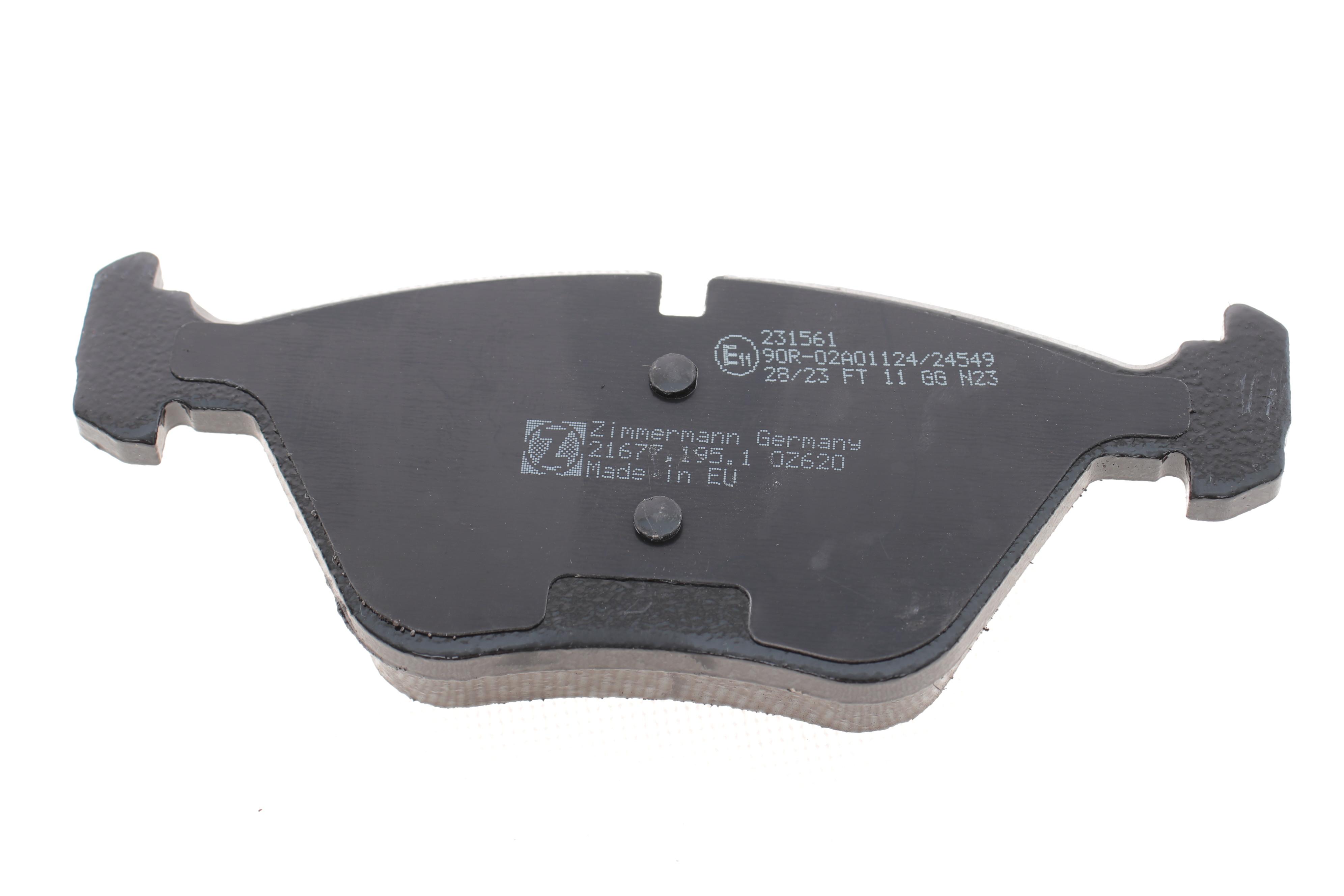 Колодки гальмівні (передні) BMW 5 (E39) 95-04 (Ate)